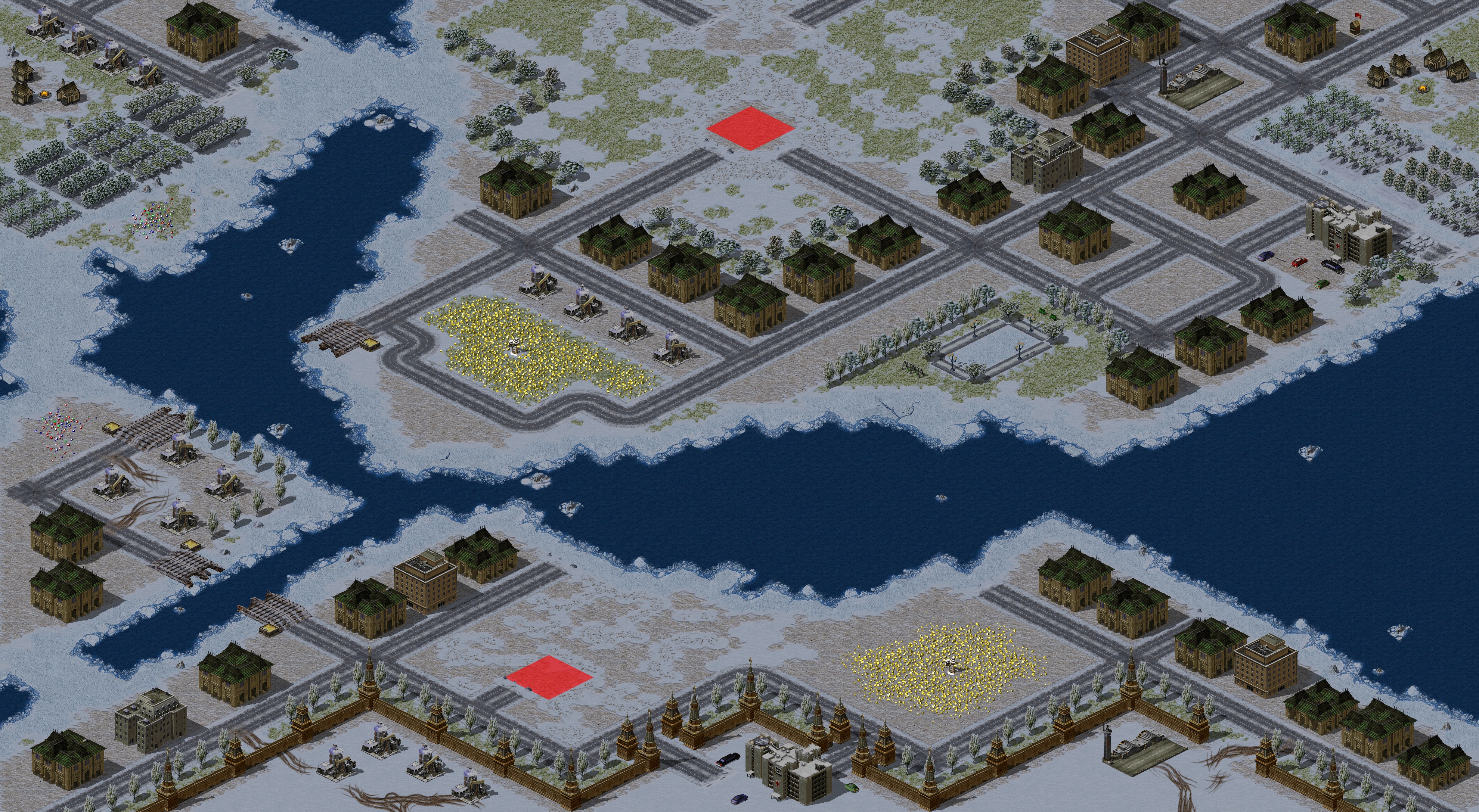 Rendered map: May Day