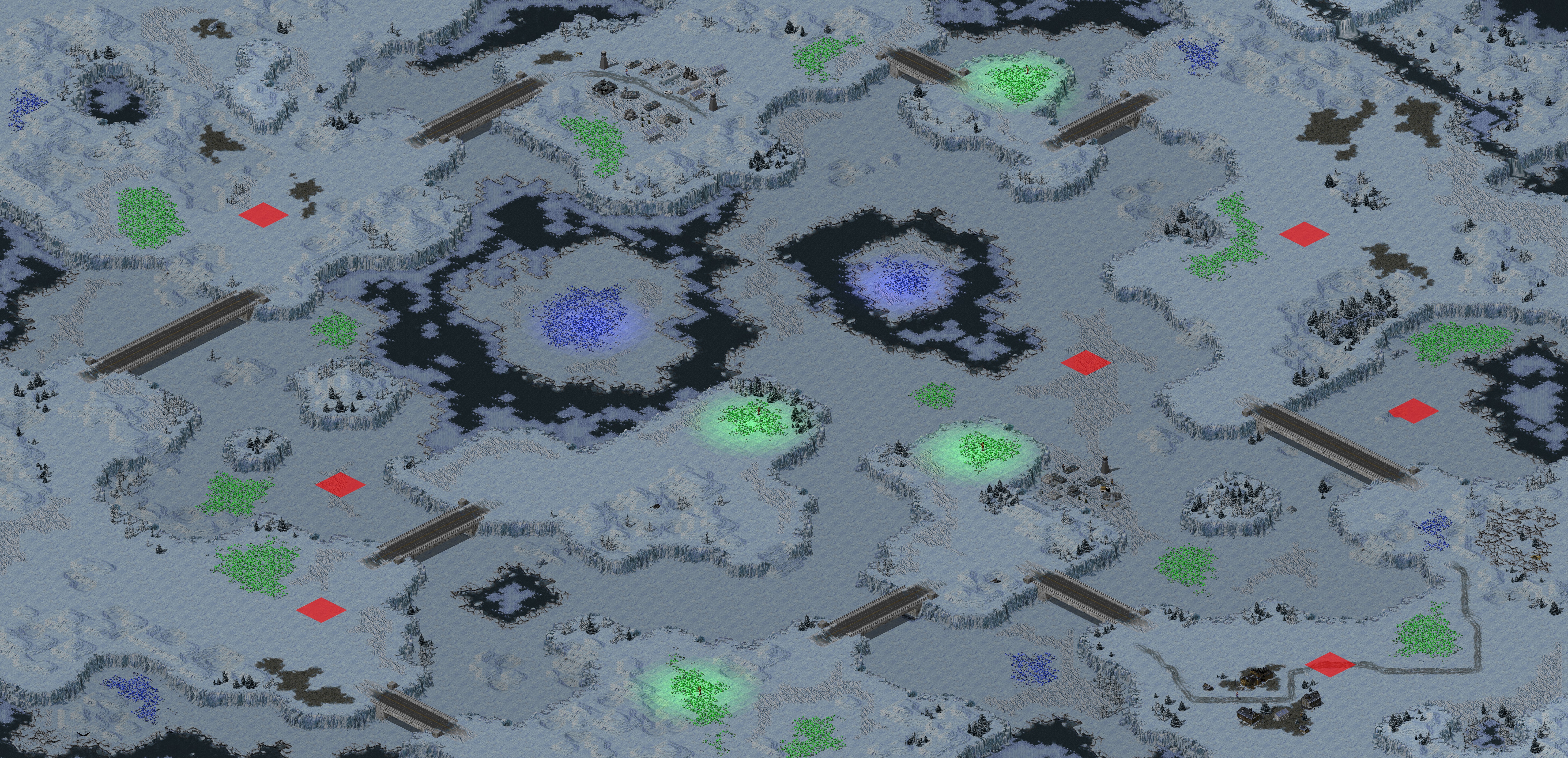 Rendered map: The Ice Must Floe