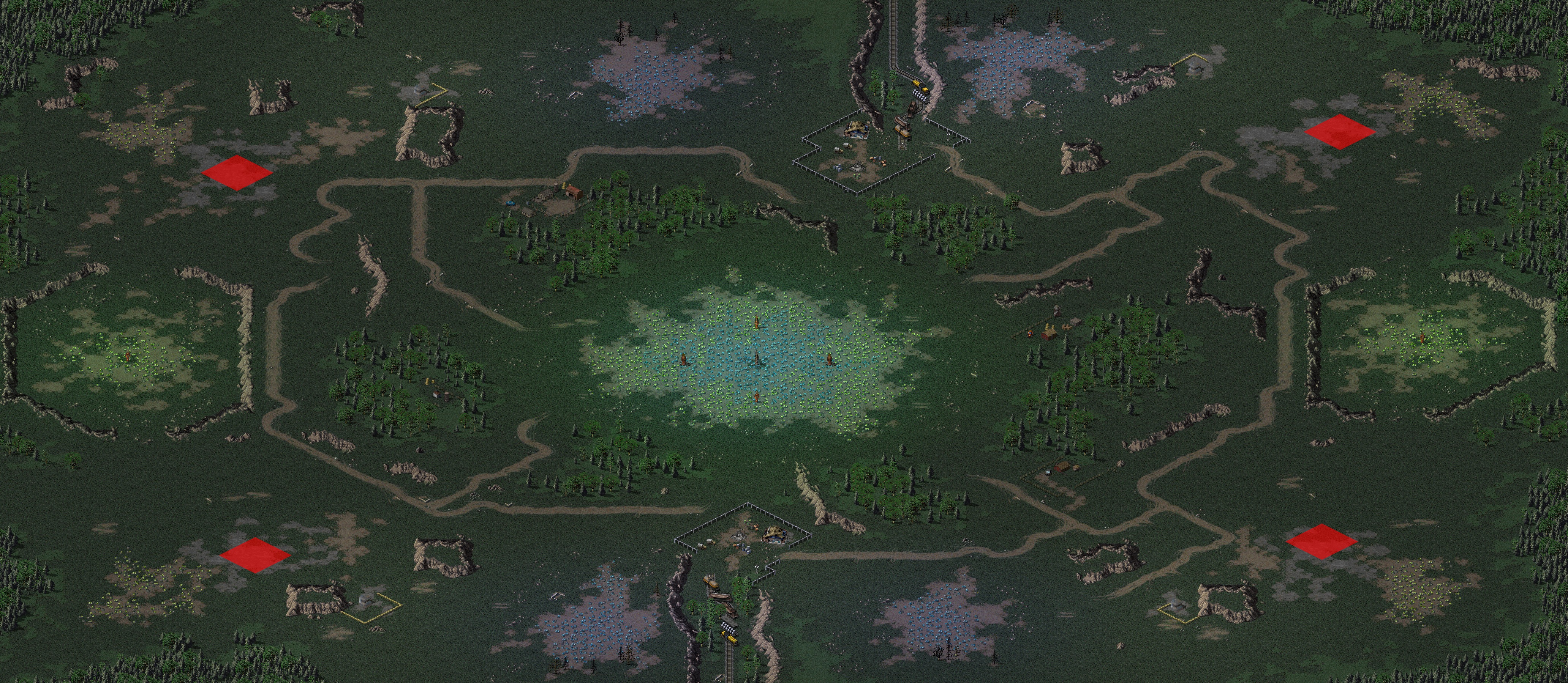 Rendered map: Tournament Gold Rush
