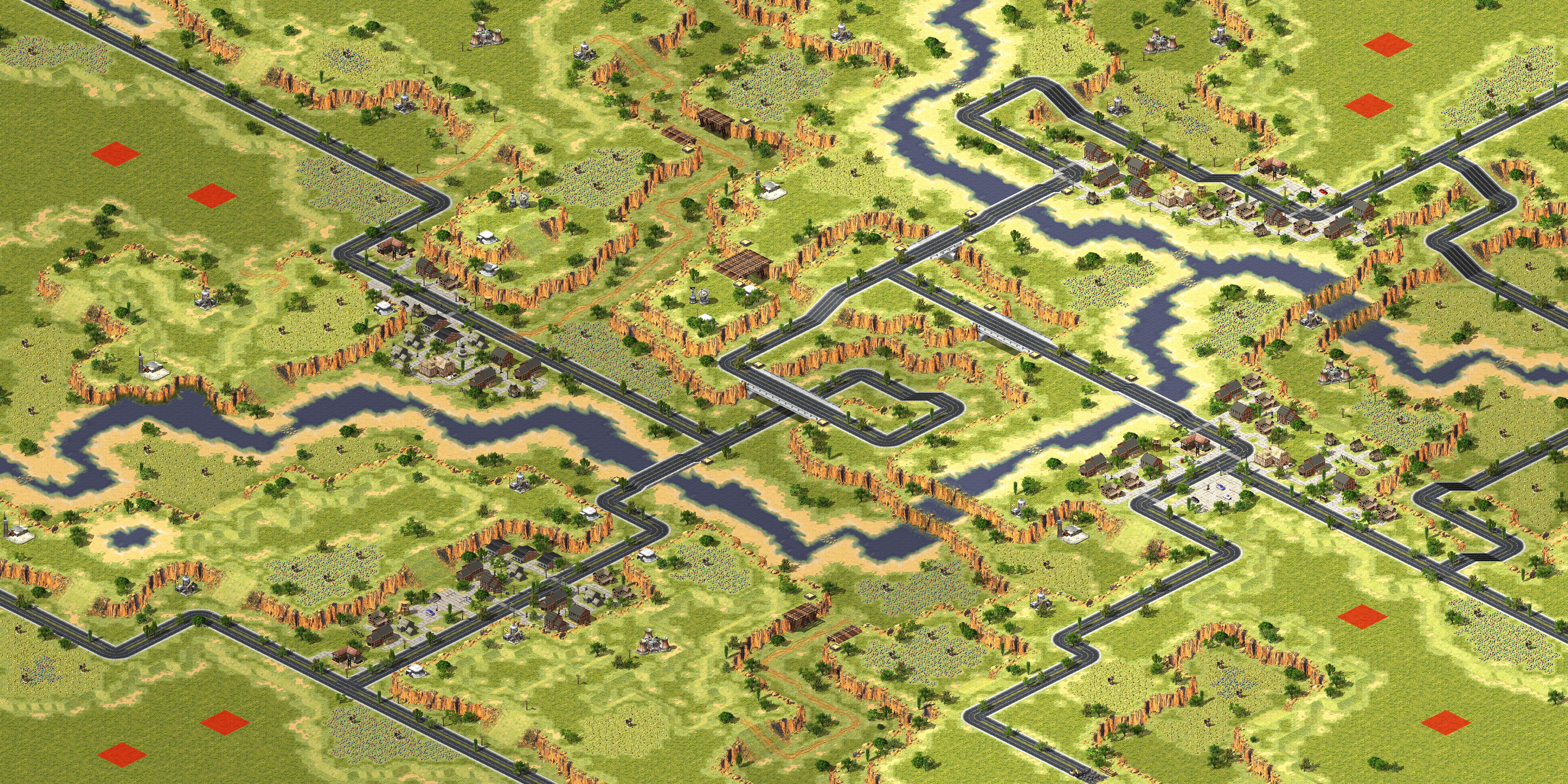 Rendered map: 人肉战场②