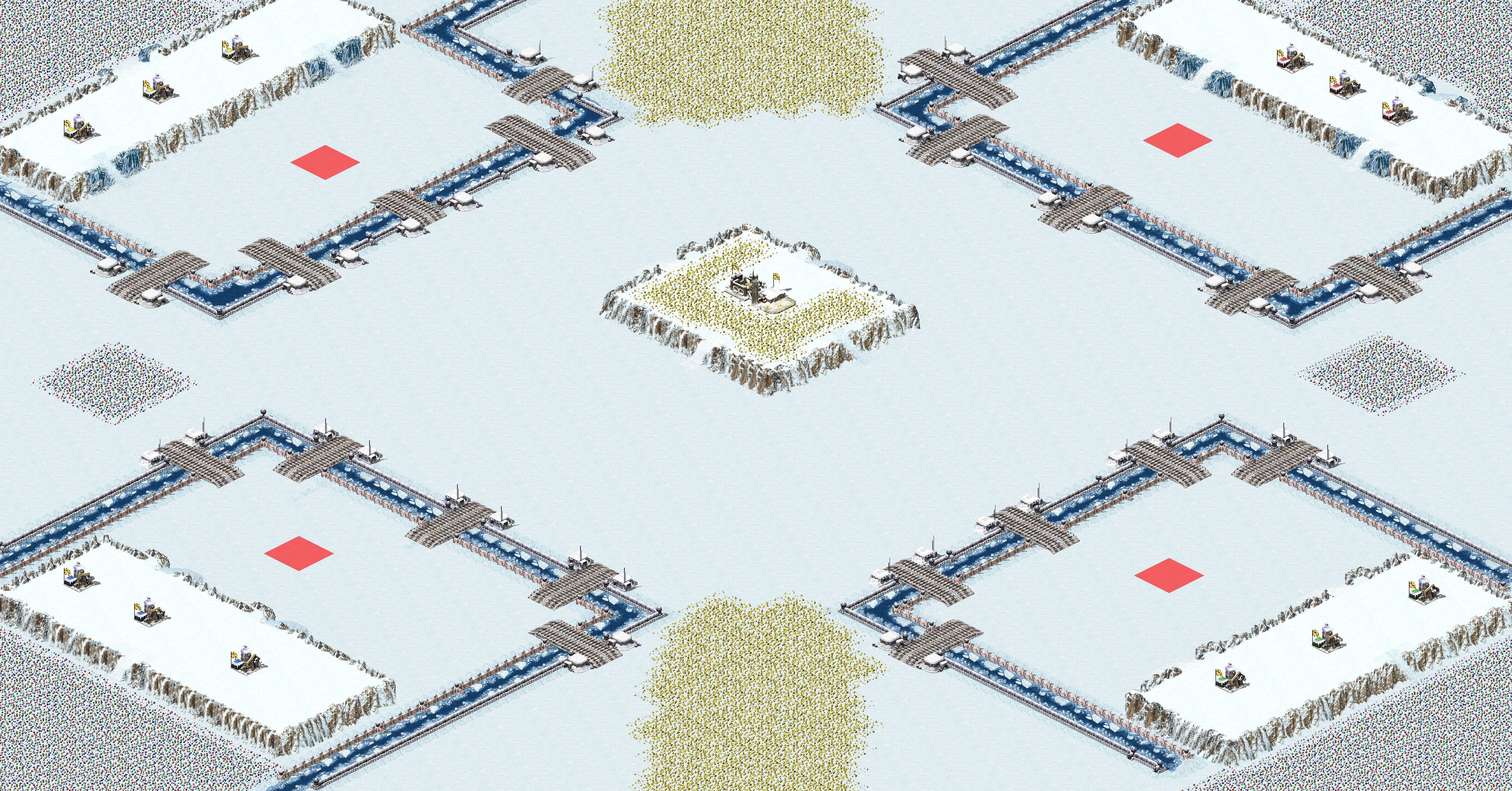 Rendered map: Snow Raid(Ansatsu04)