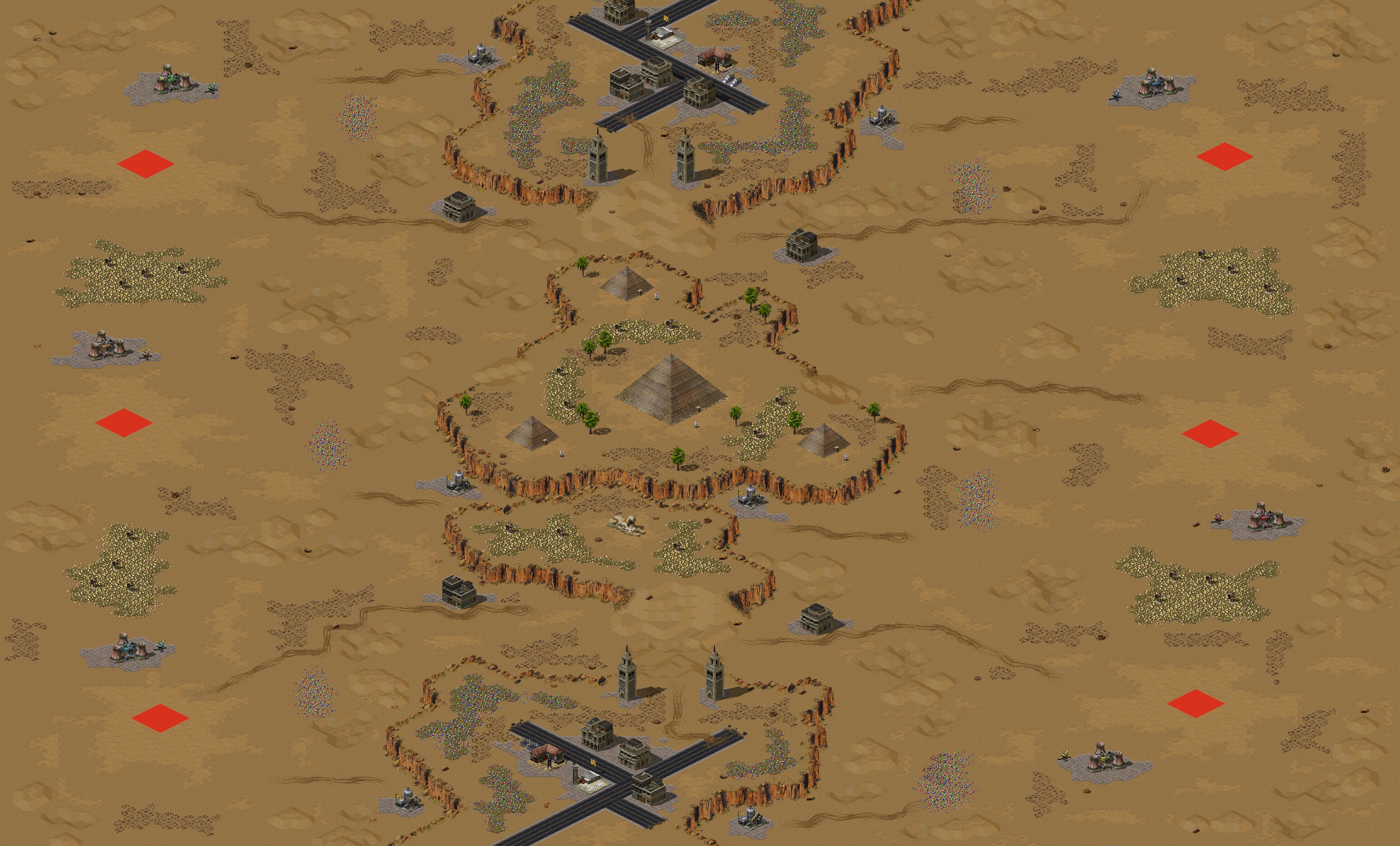 Rendered map: Tour Of Egypt 2 (Othalla6)