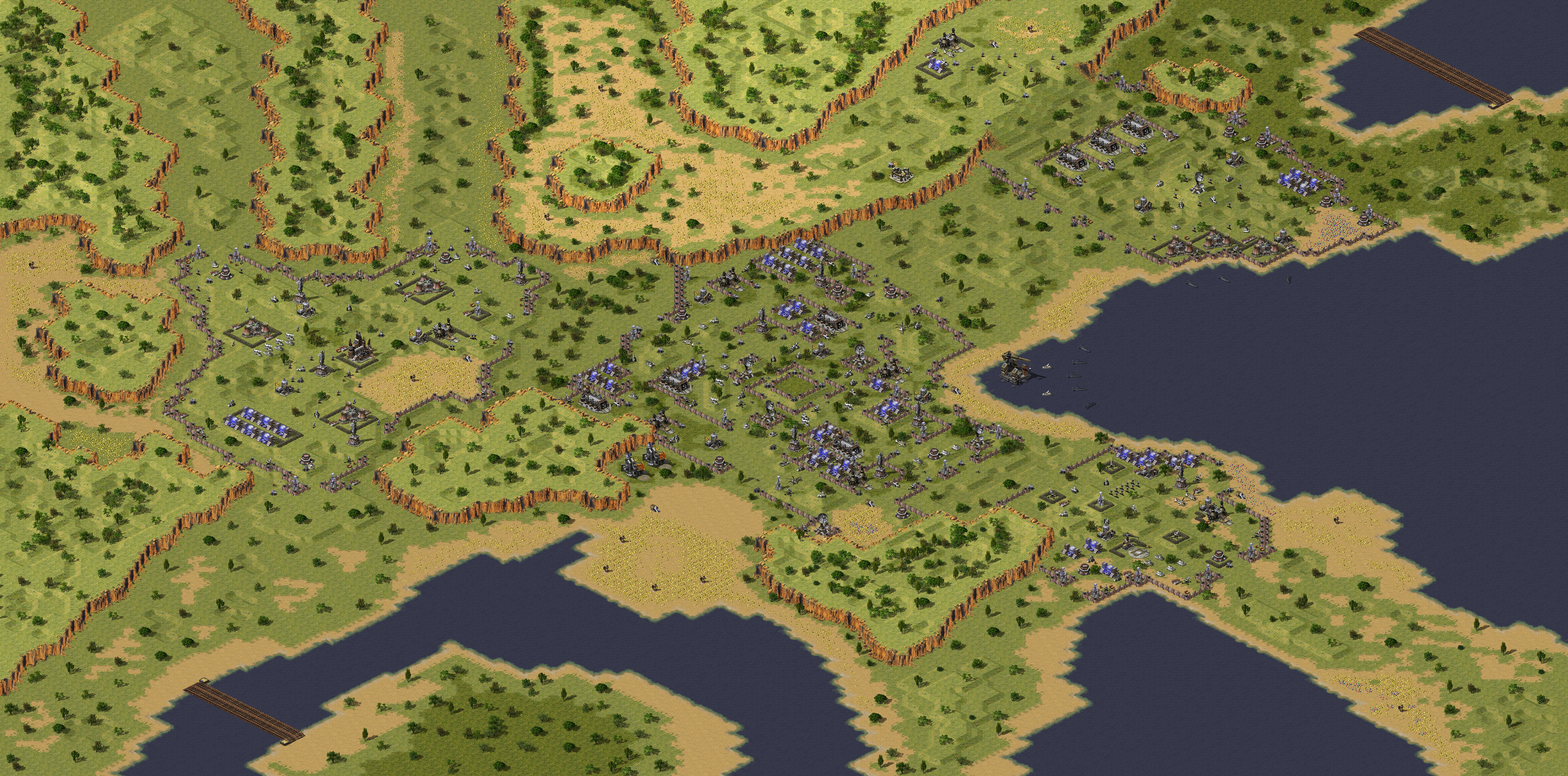 Rendered map: Rhine Tech Level 5