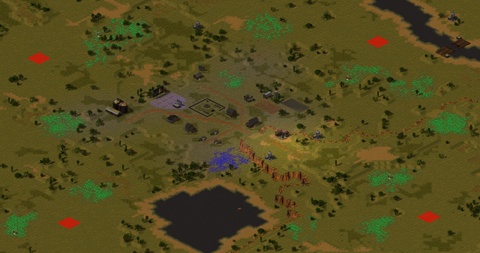 Rendered preview of [RA2] Allied Campaign: Texas DMZ - Map 4