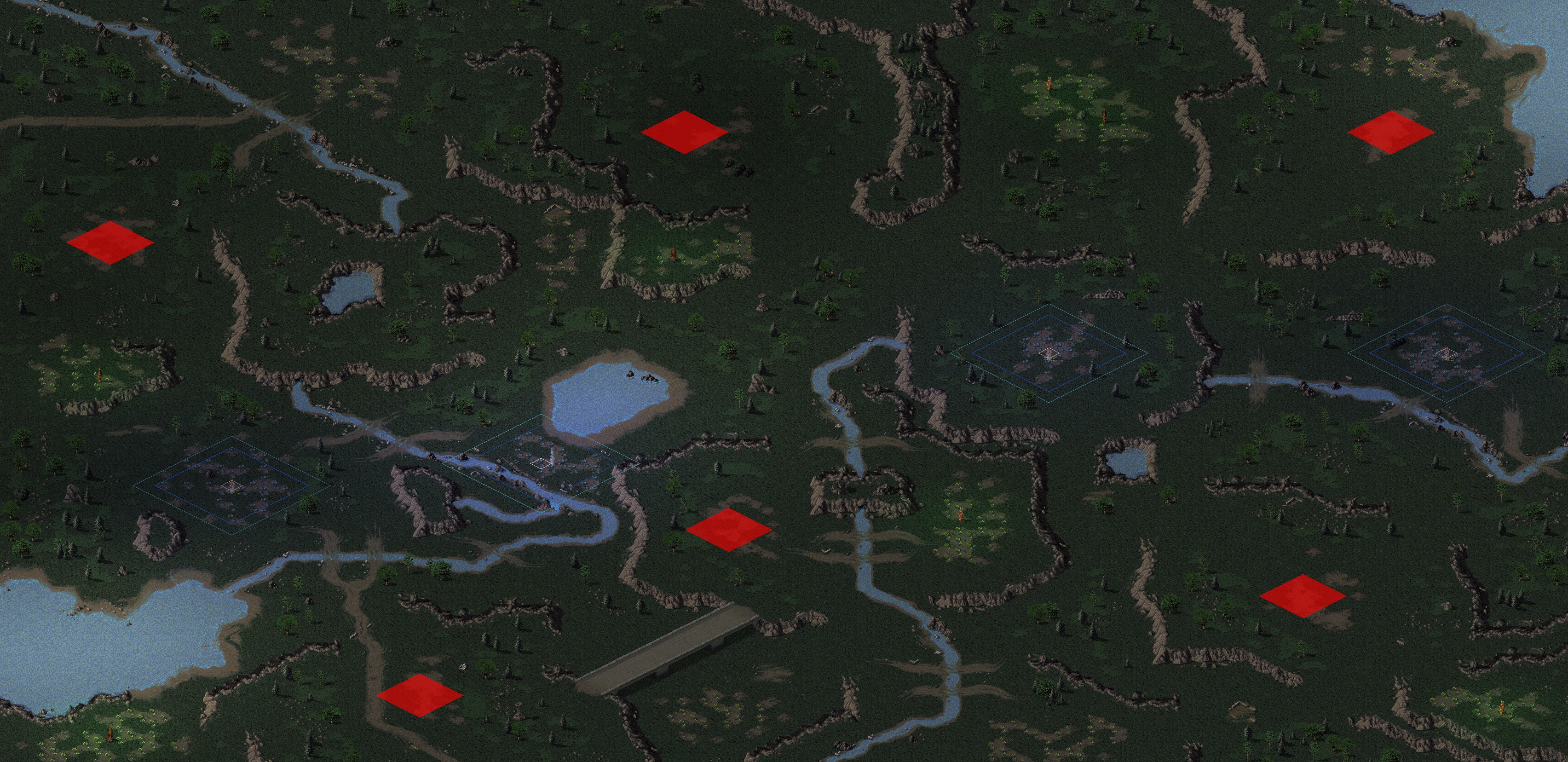 Rendered map: Canyon Chase 2