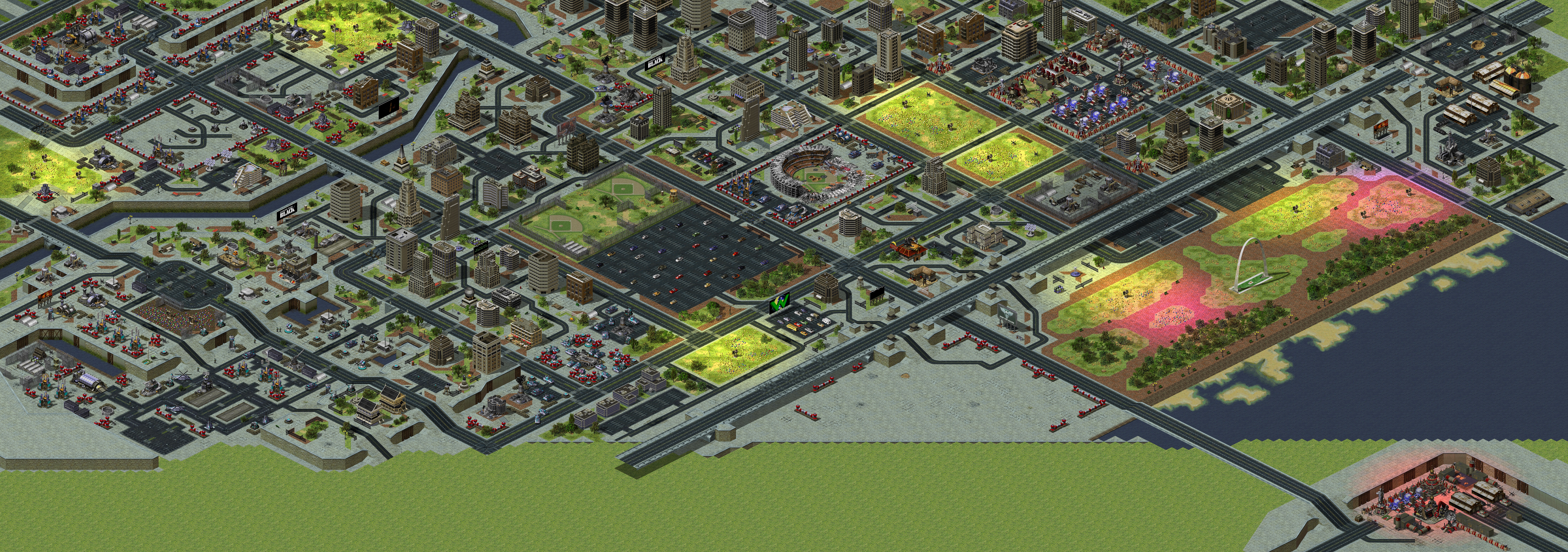 Rendered map: Soviet Mission 5: Peace Treaty