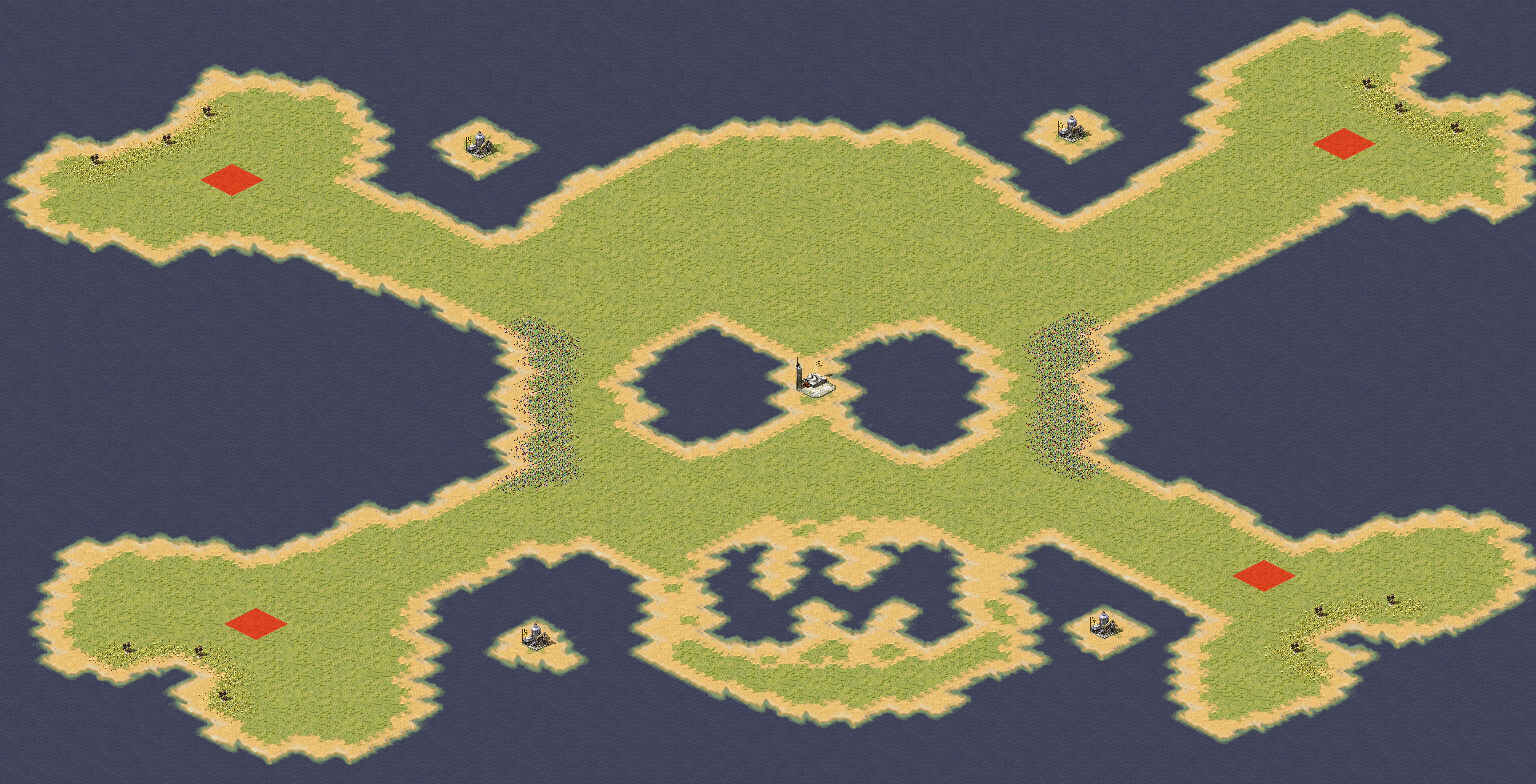 Rendered map: Death Island