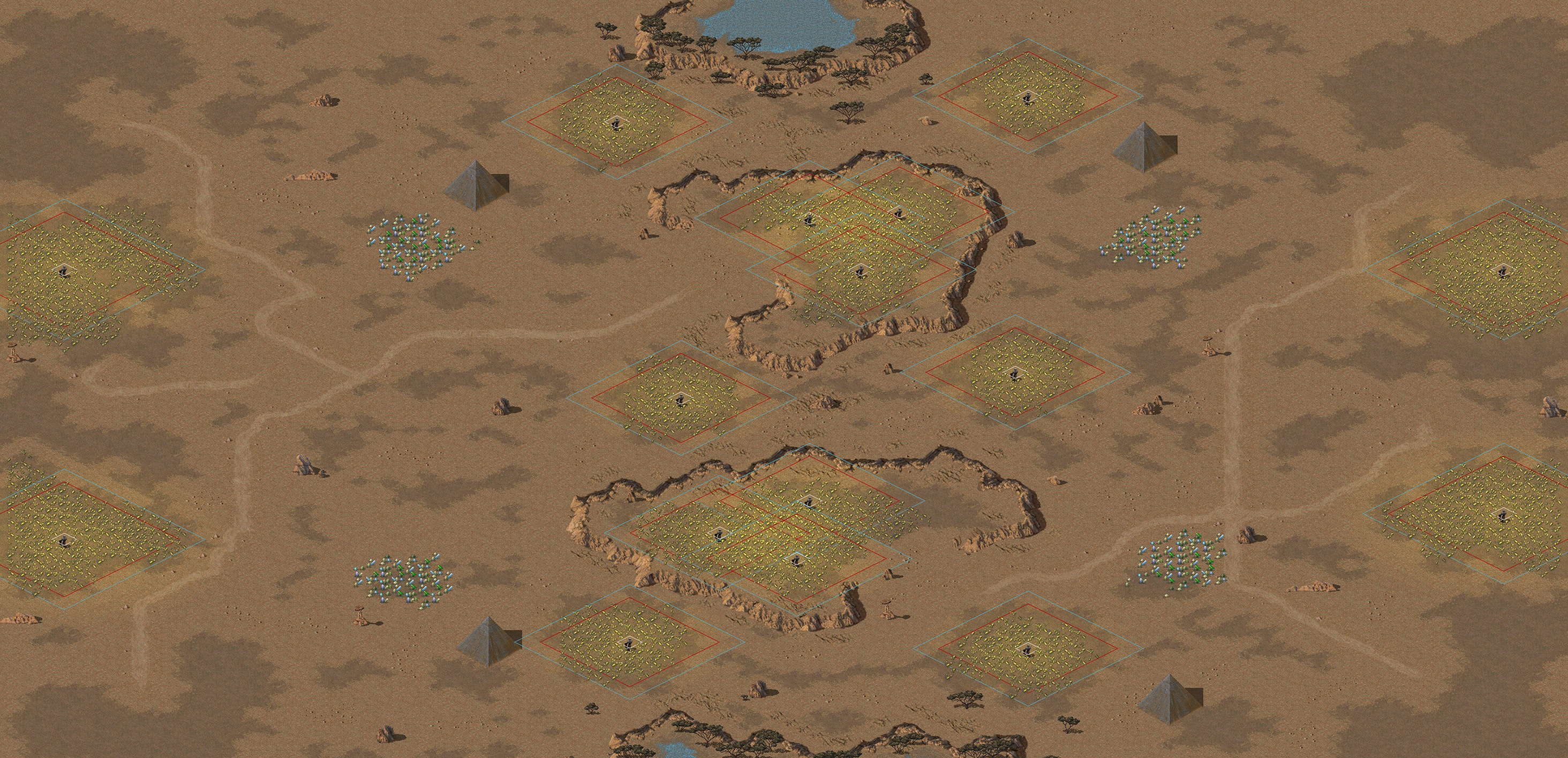 Rendered map: Tour of Egypt