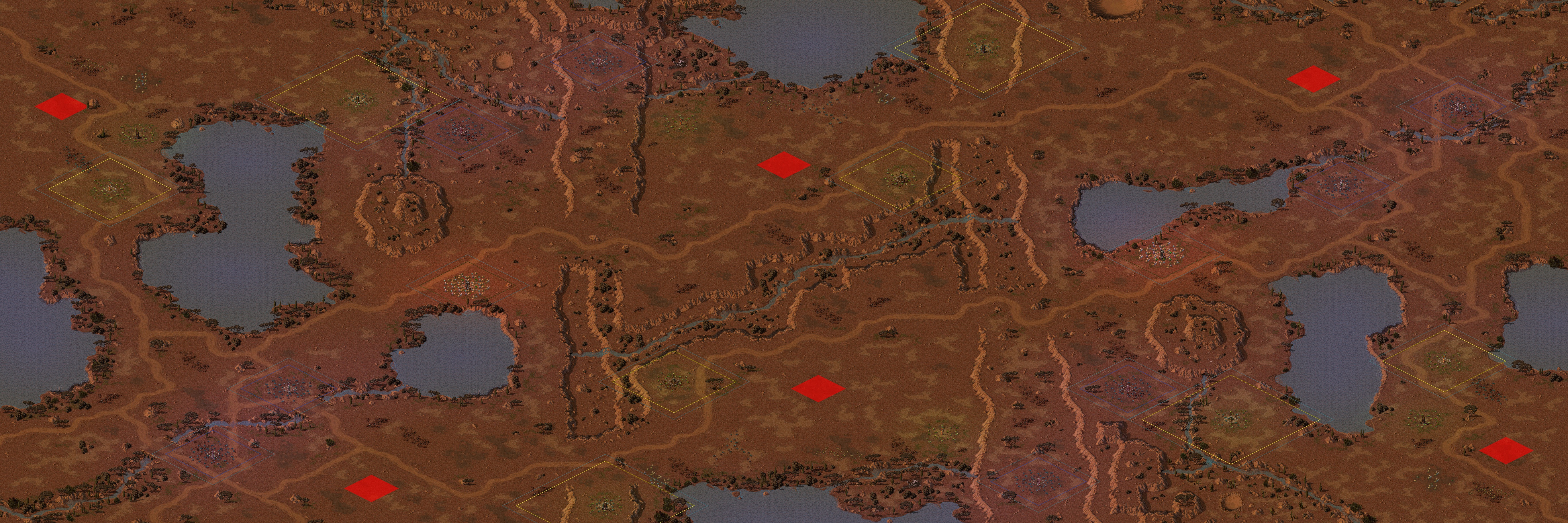 Rendered map: [6] Desert Lakes