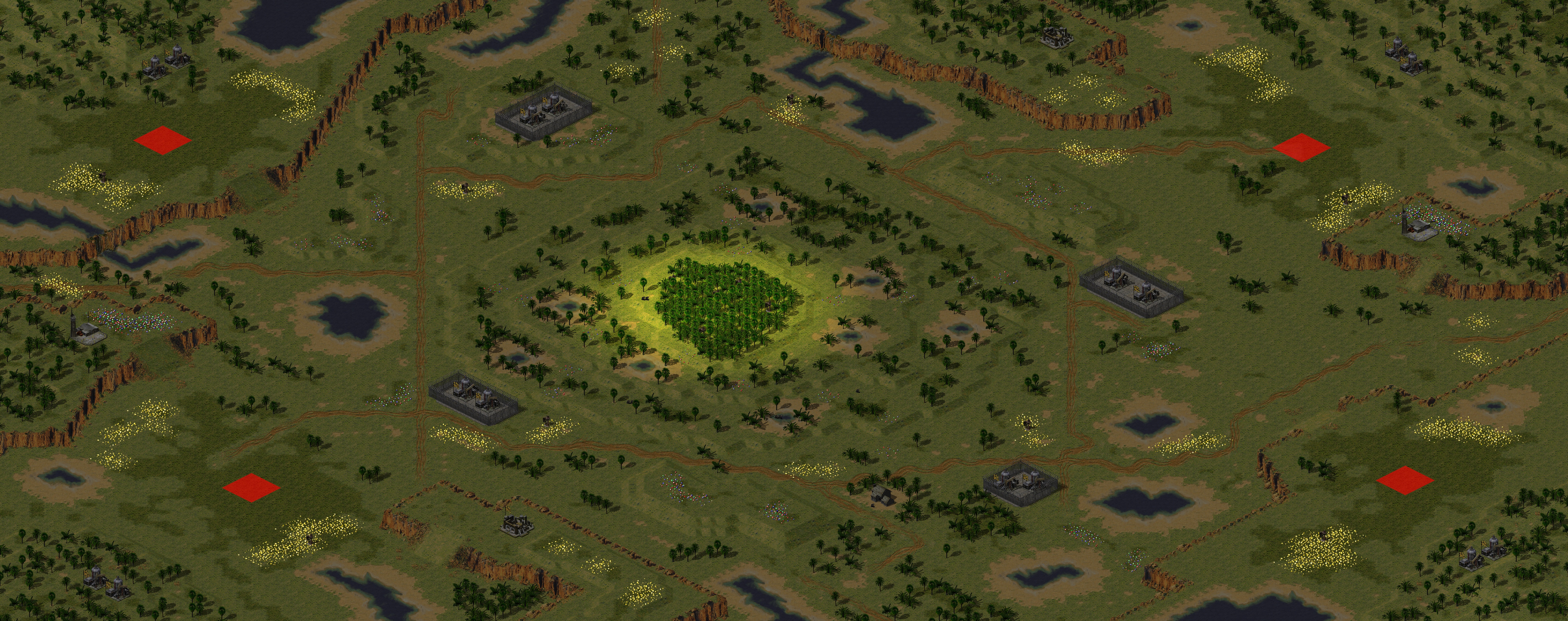 Rendered map: Dark Light