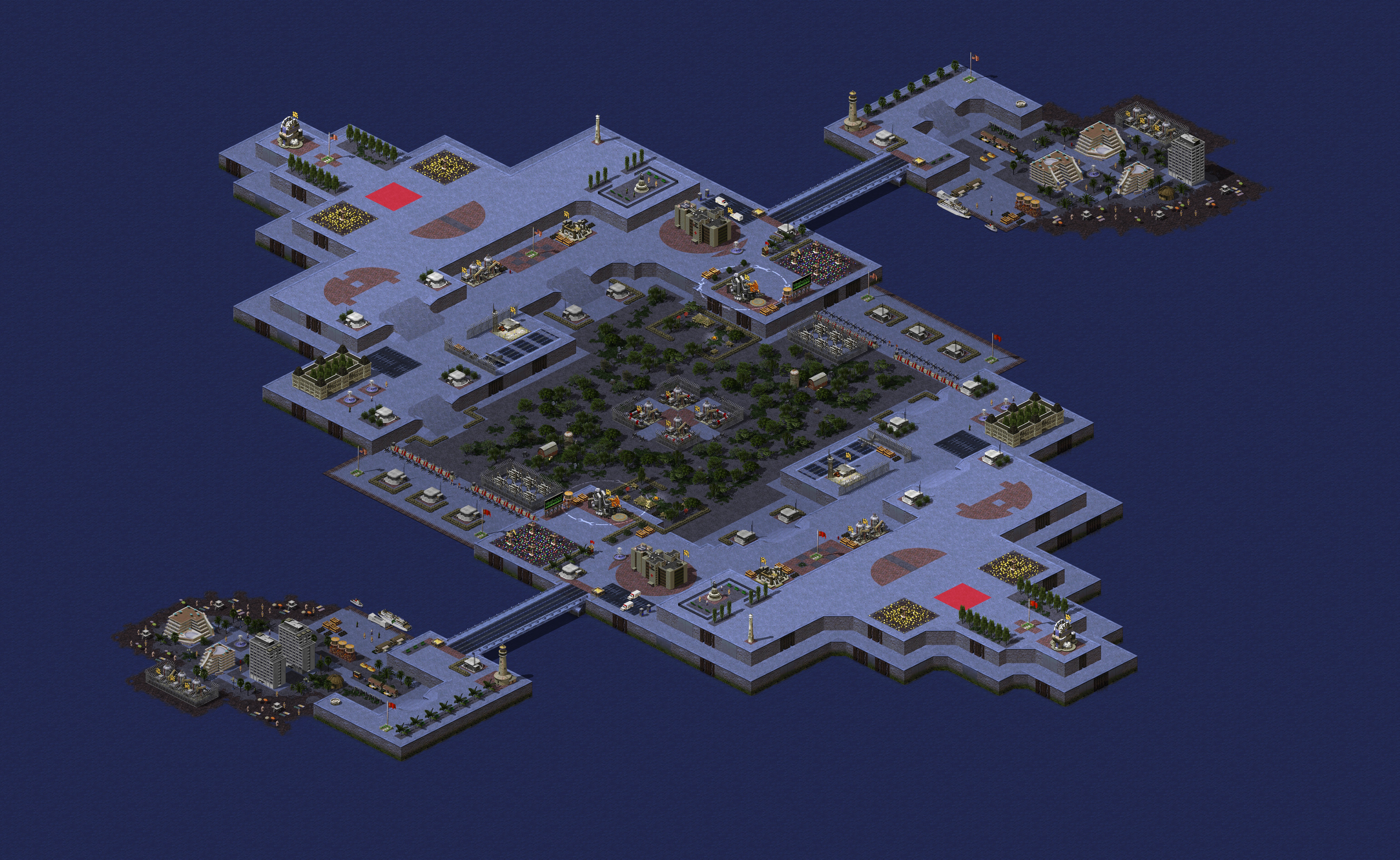 Rendered map: Sightseeing Castle