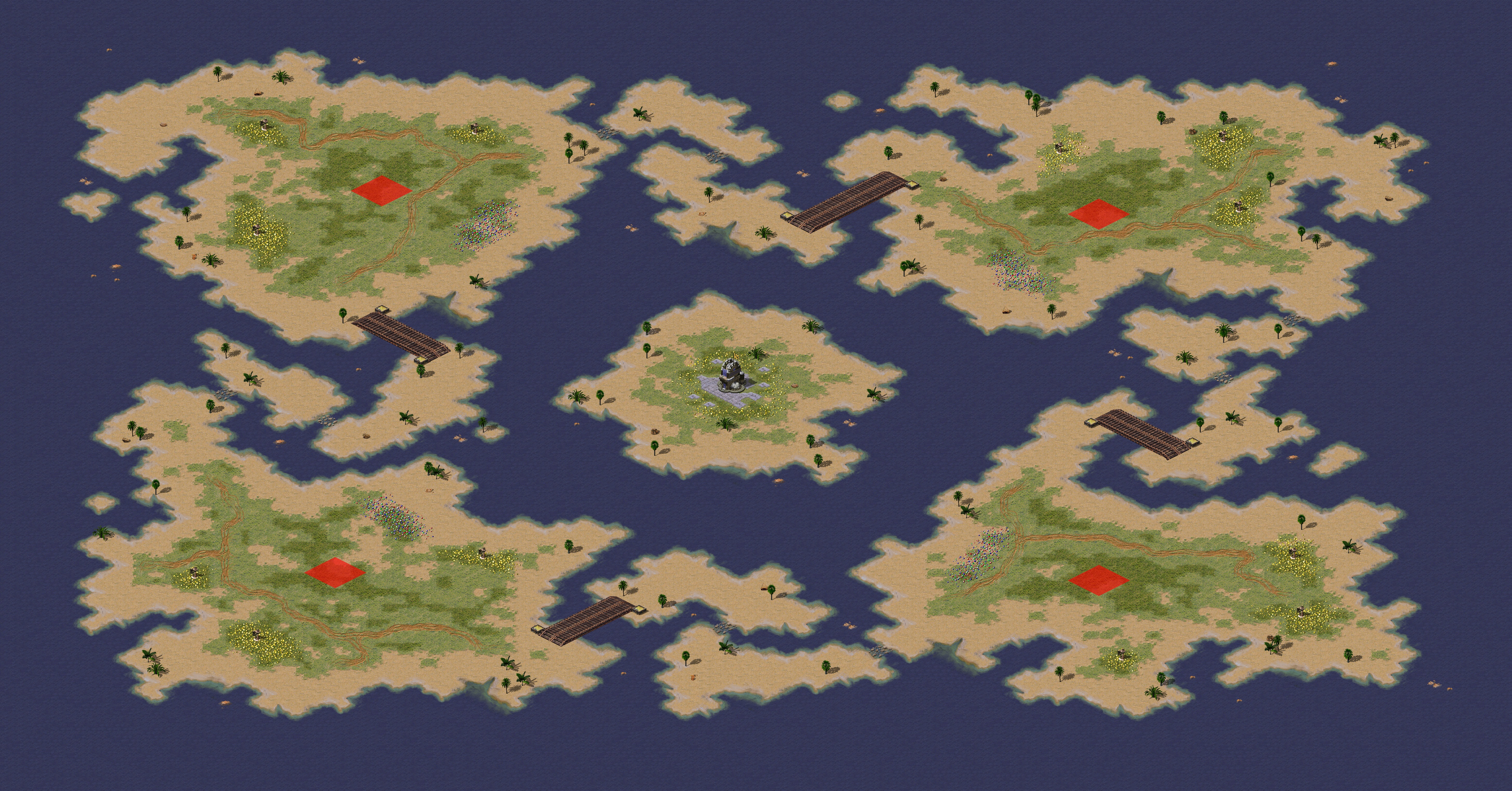 Rendered map: Buffed Fragmented Lake