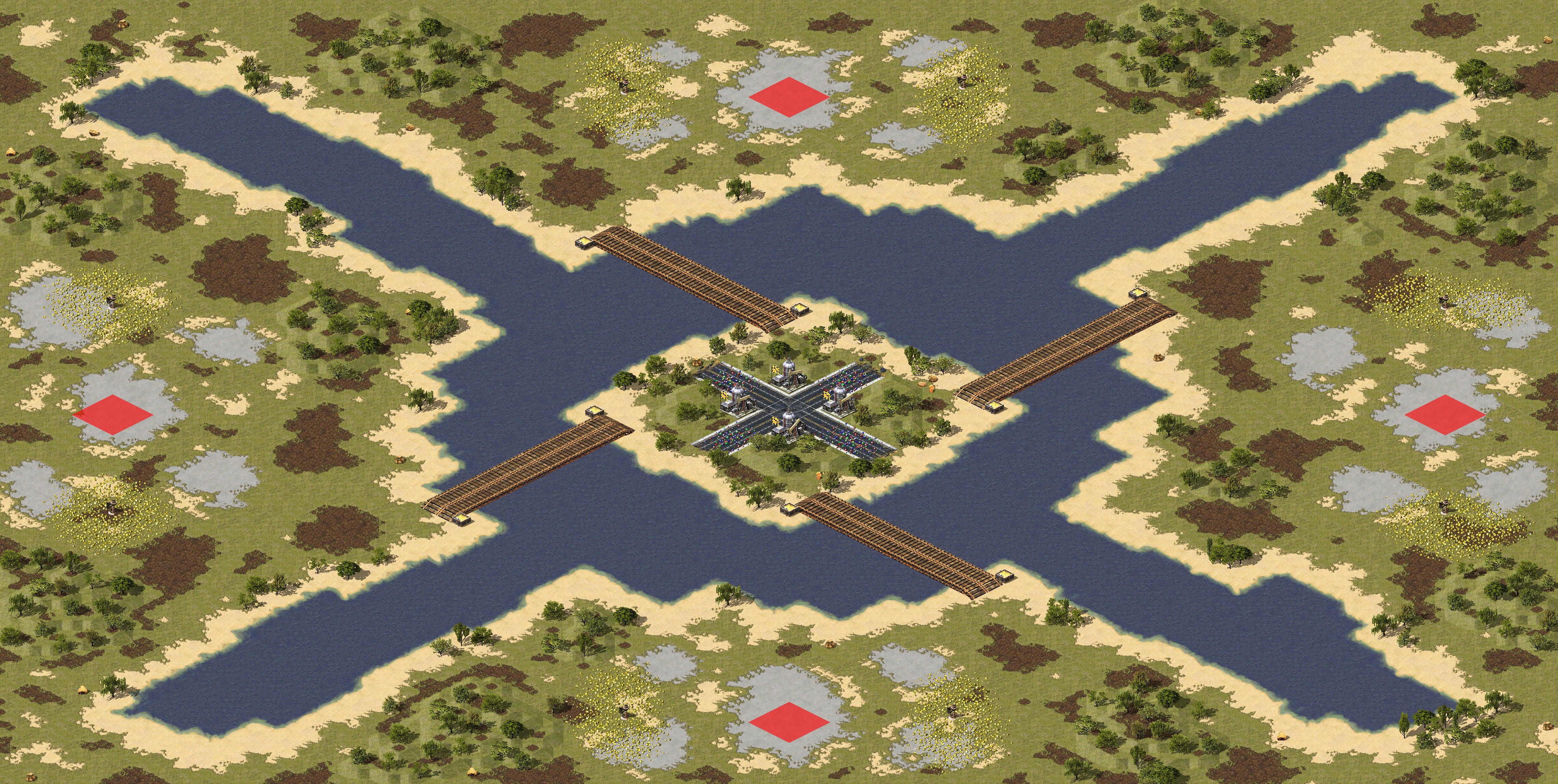 Rendered map: Otters Revenge