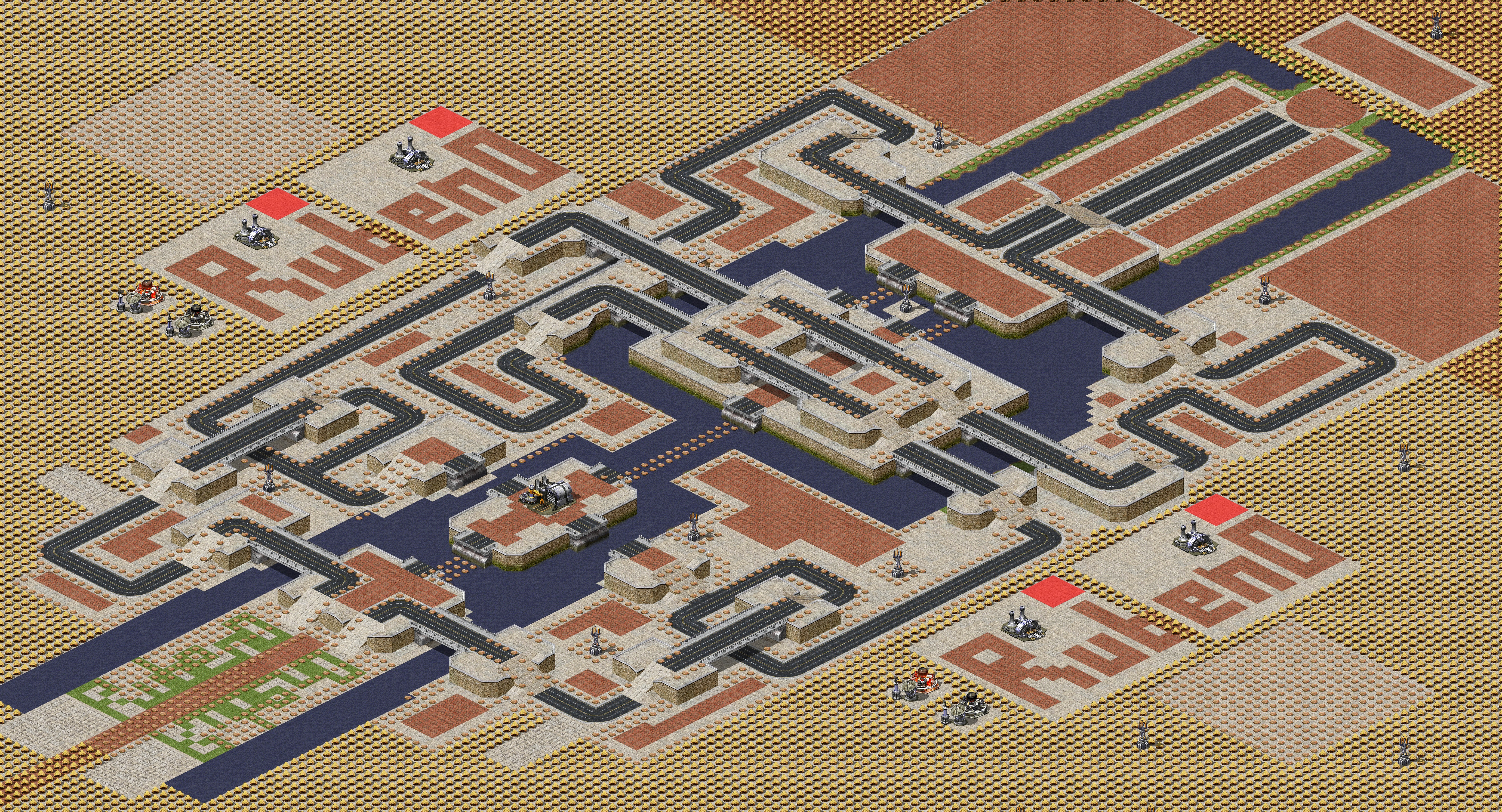 Rendered map: Tower