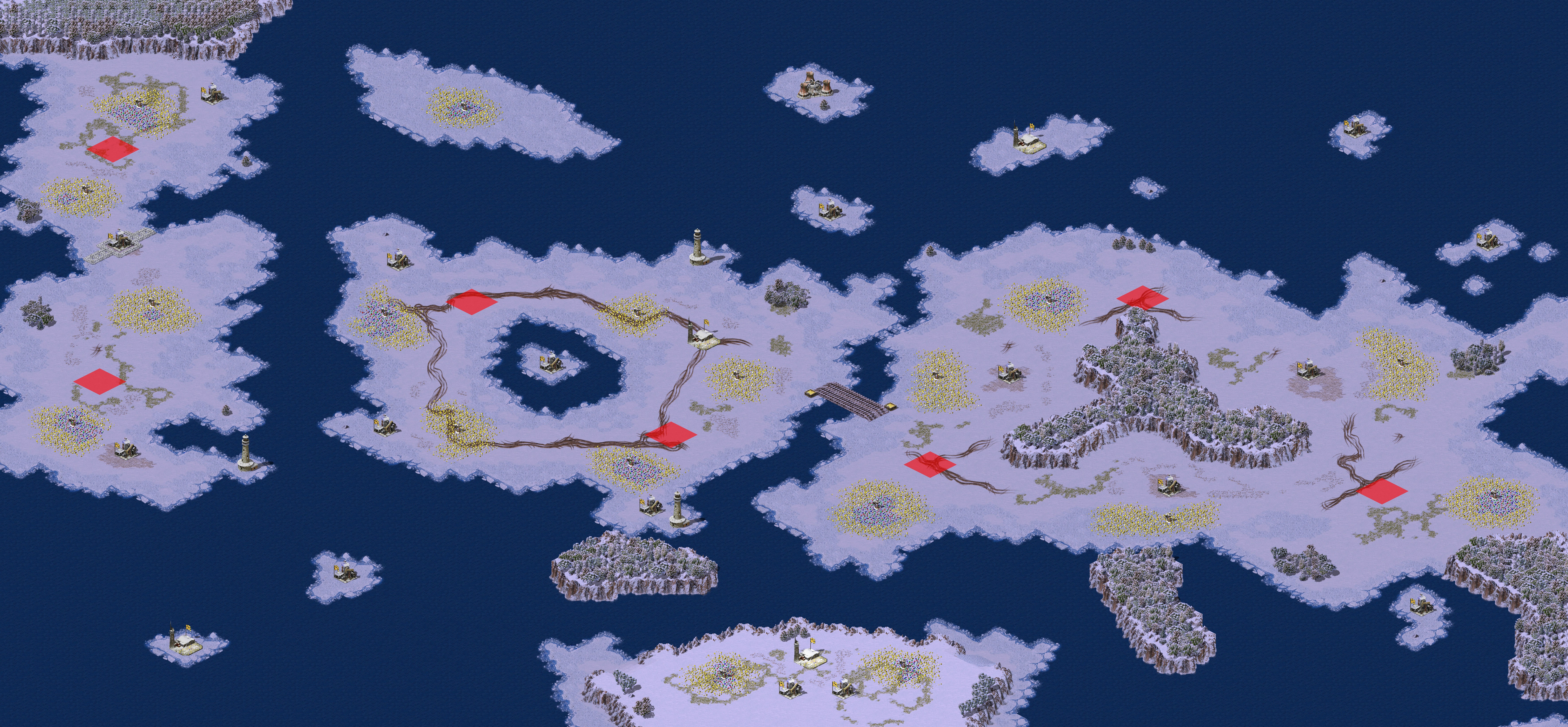 Rendered map: 冰与火之歌
