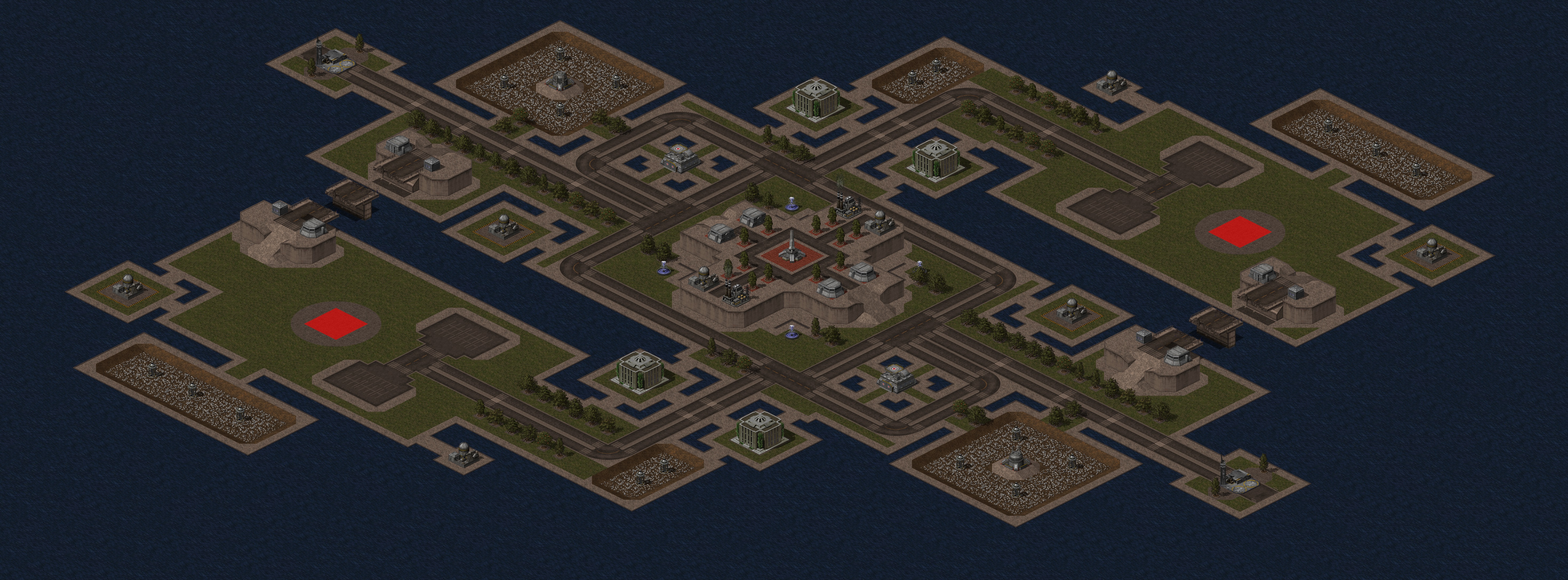 Rendered map: Hostility