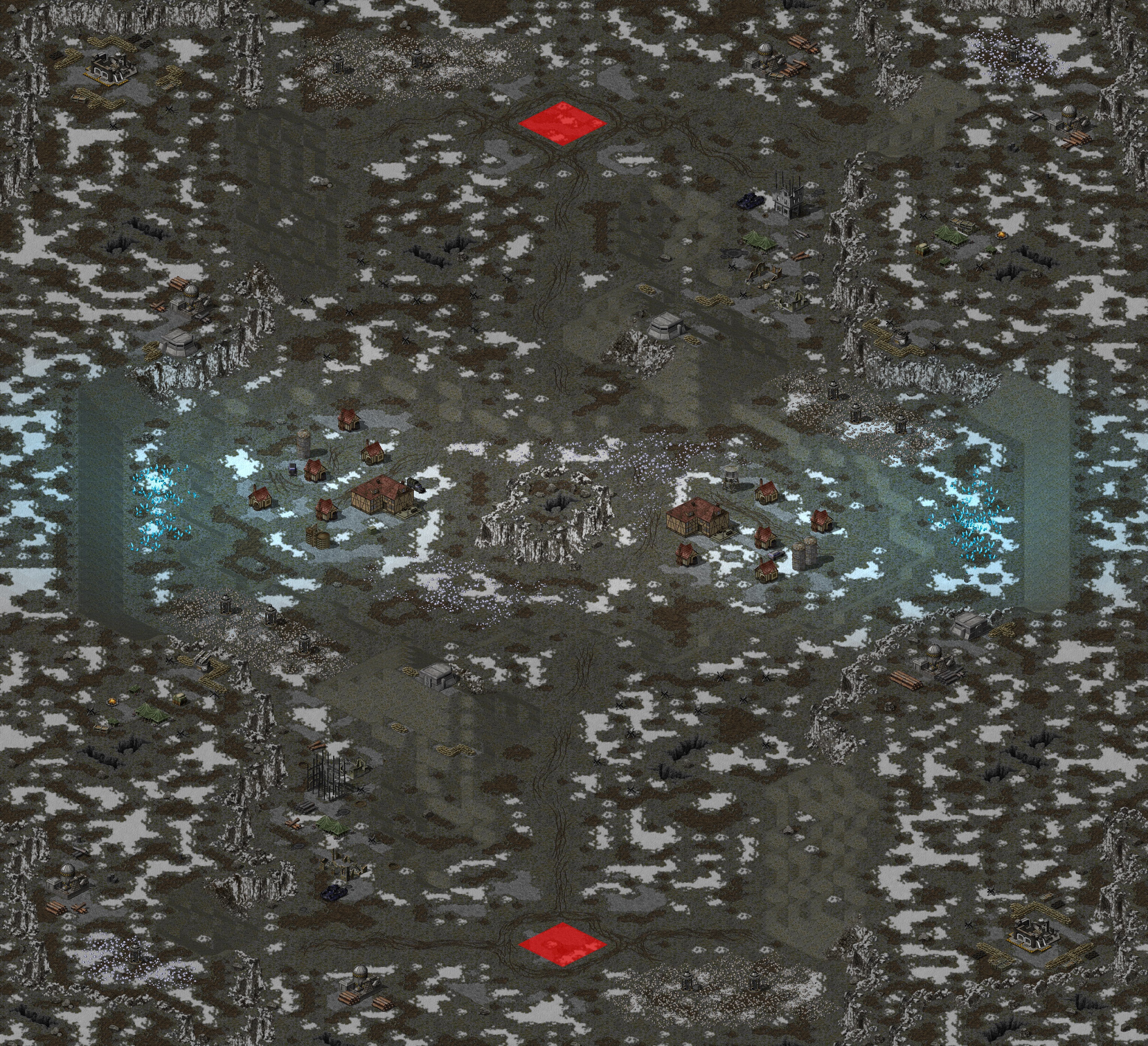 Rendered map: Glacier Gorge