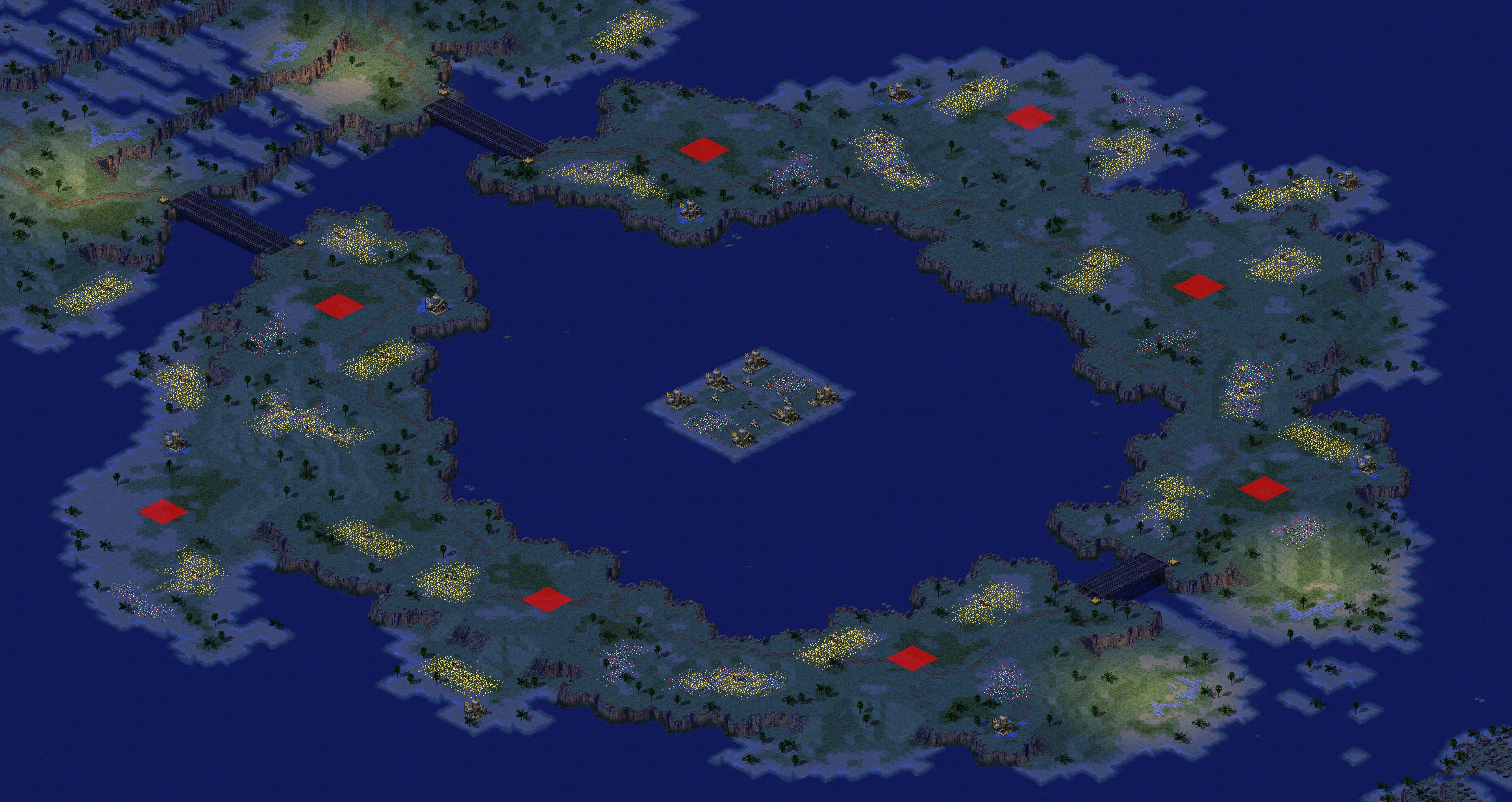 Rendered map: Cliff Slide 4v4