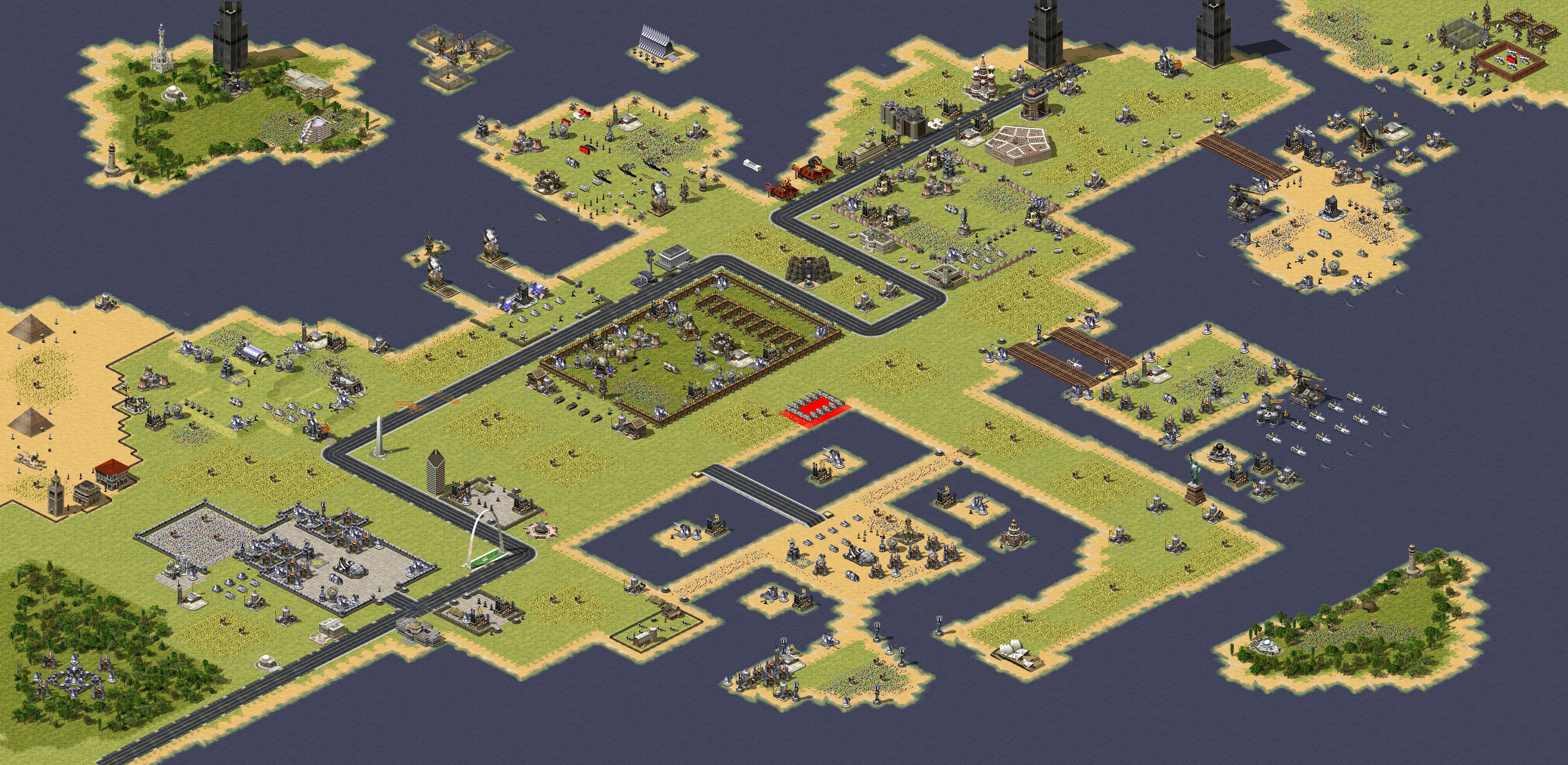 Rendered map: 魔女内战3.0