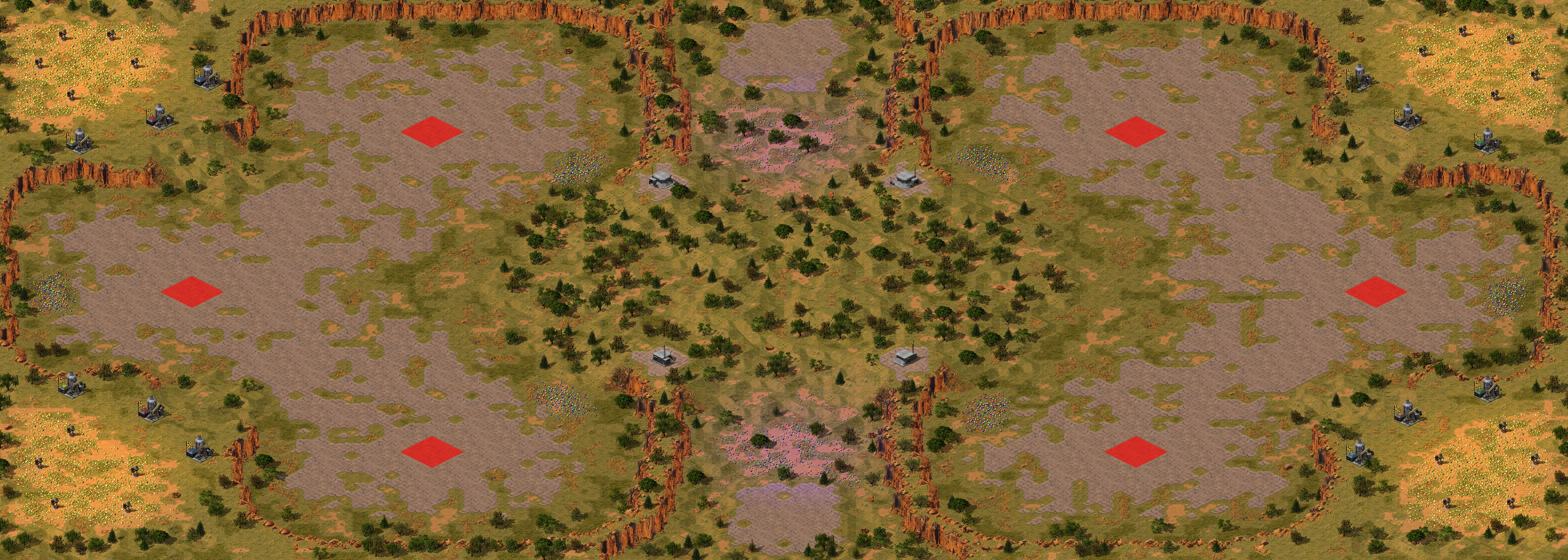 Rendered map: Gang Warfare LE