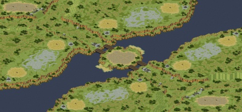 Rendered preview of Twin Bridge