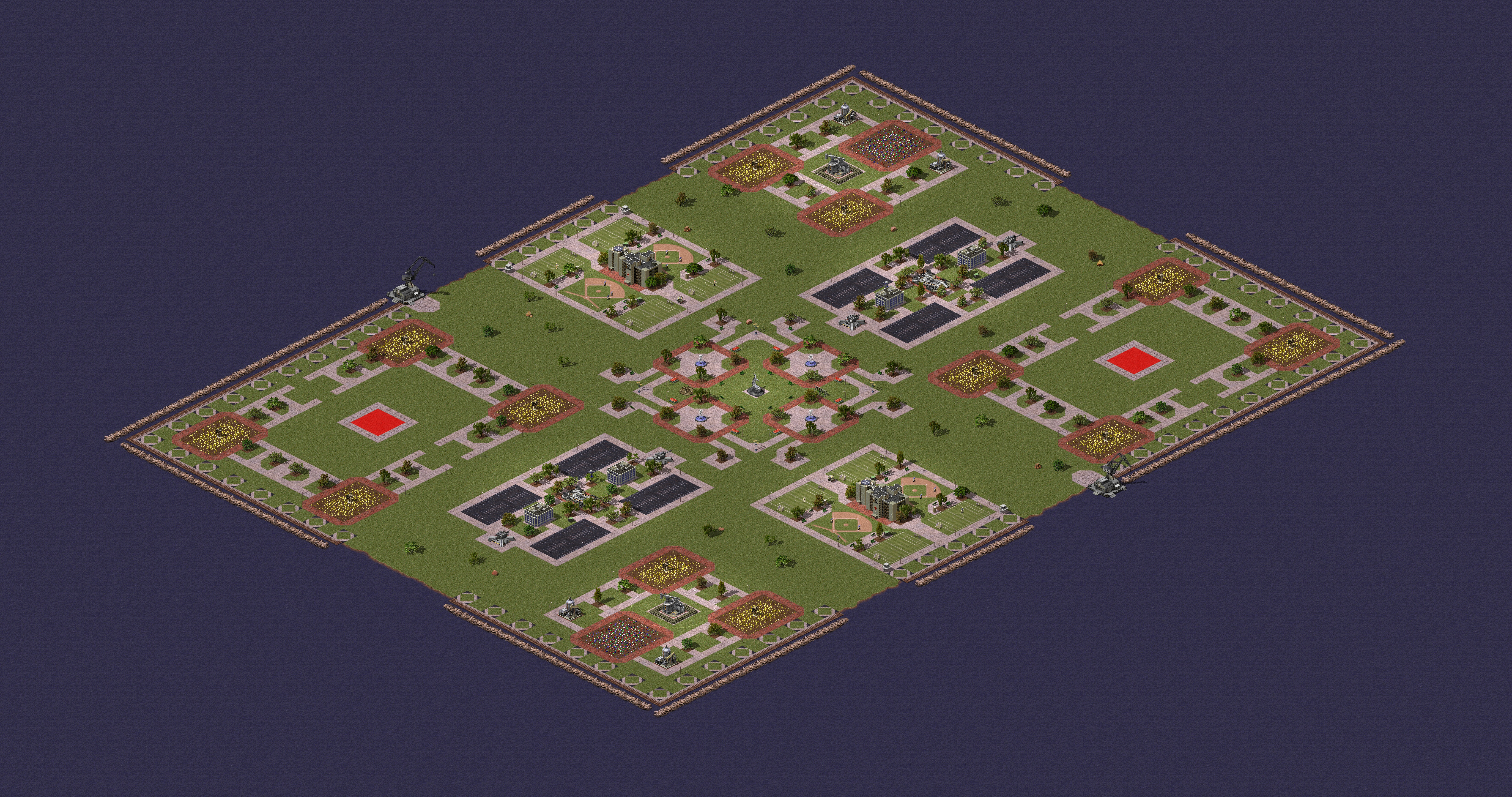 Rendered map: Frontier Duelists