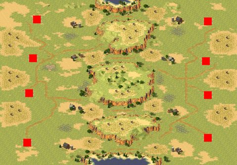 Rendered preview of Tour of Egypt Ra2 (4v4)