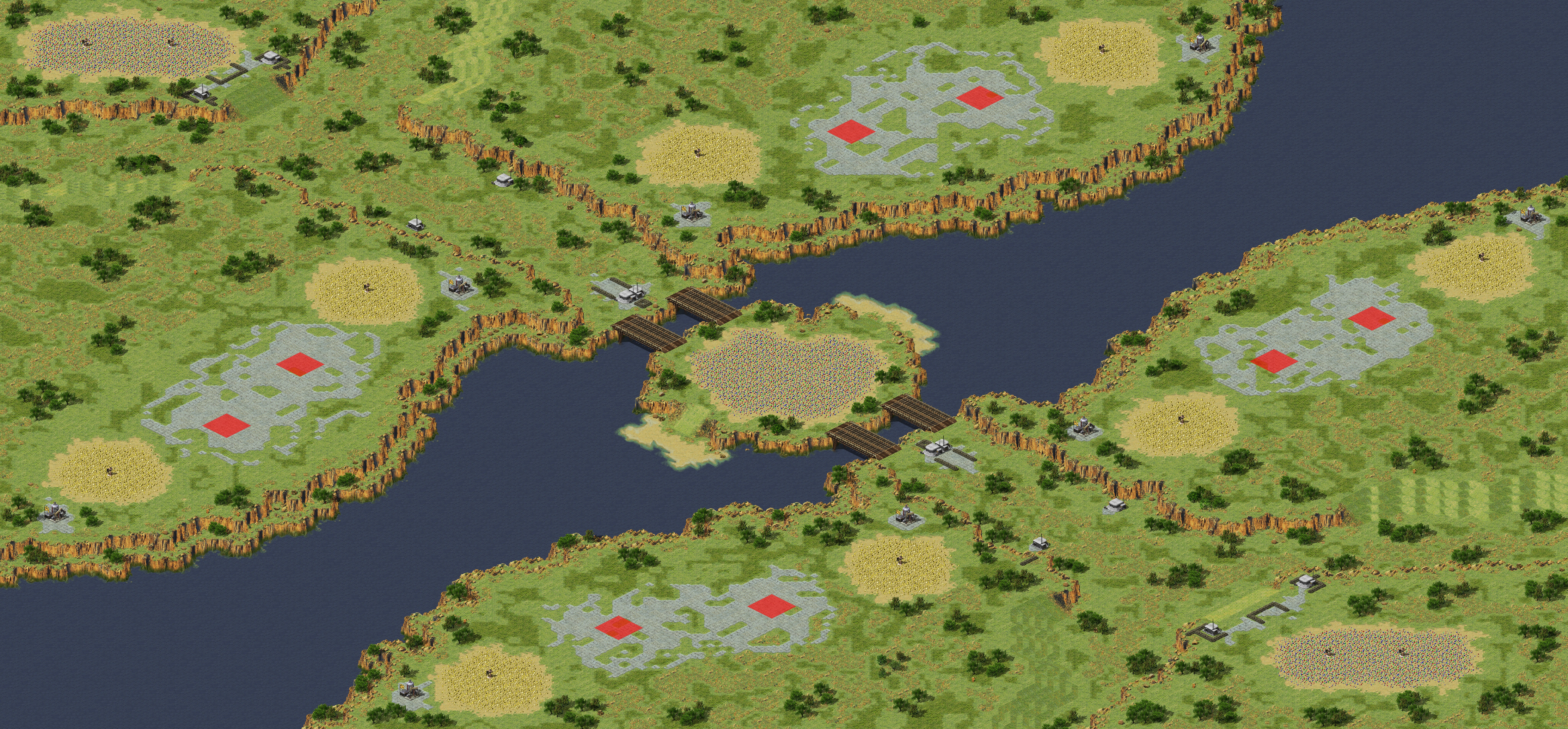 Rendered map: (8) Twin Bridge