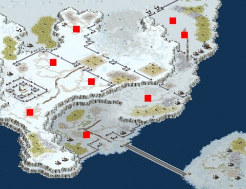 Rendered preview of New Snowy Field Battle