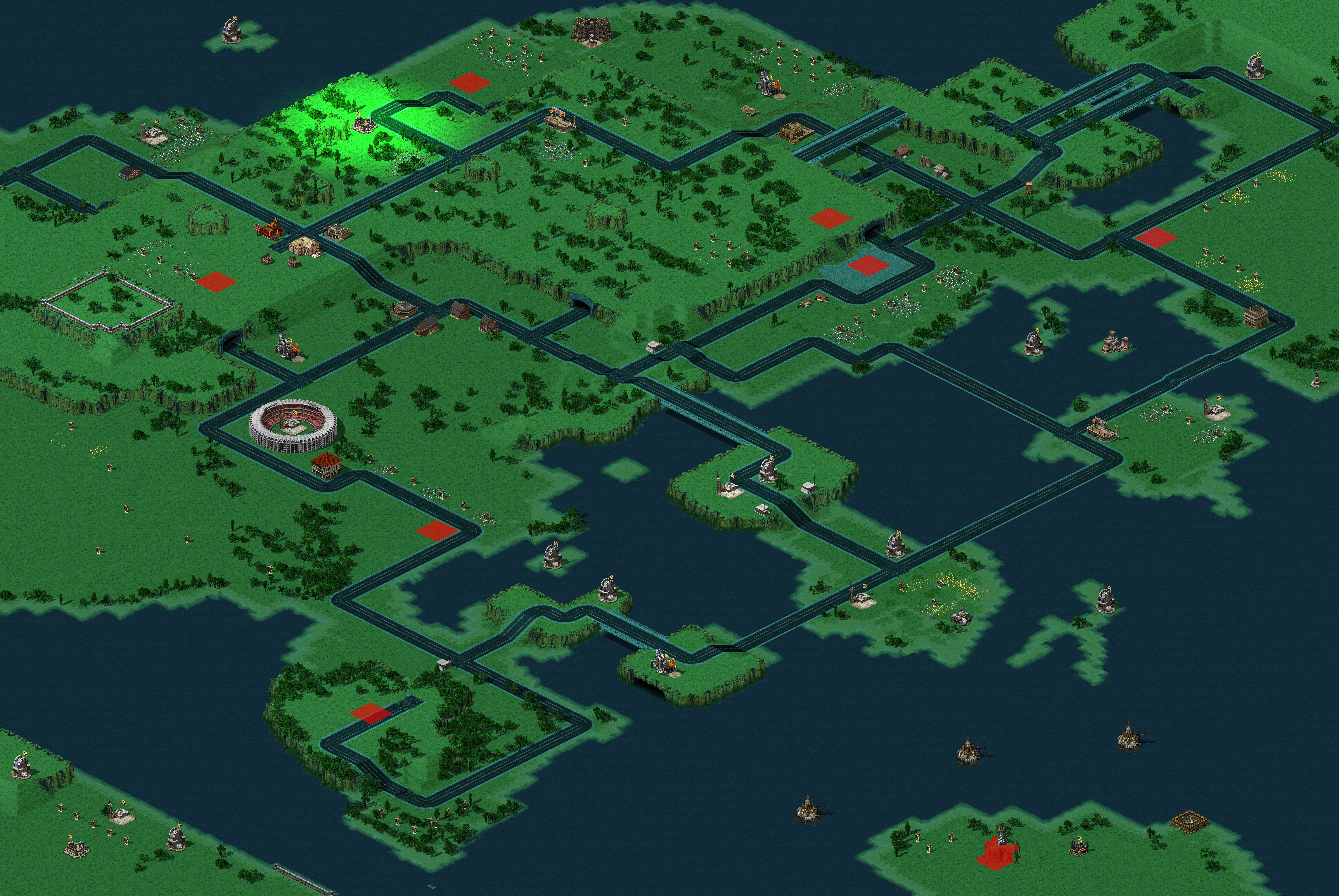 Rendered map: Bio HF Shadow Forest