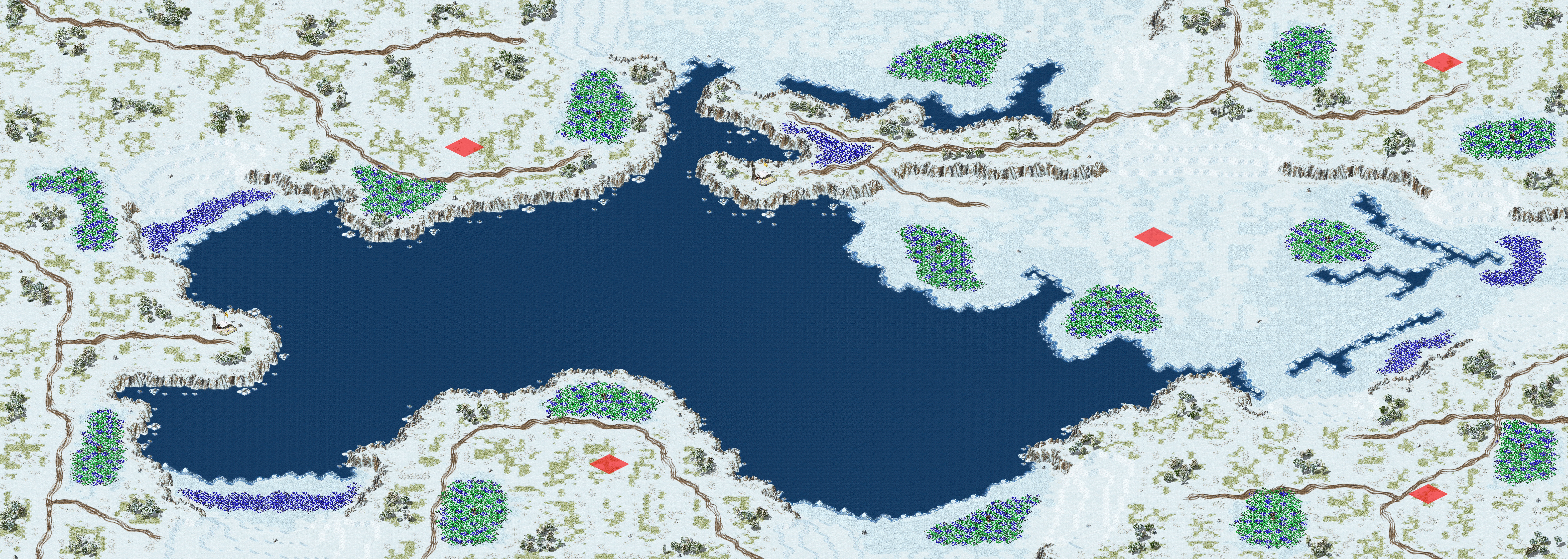 Rendered map: (5) Lake of the Woods