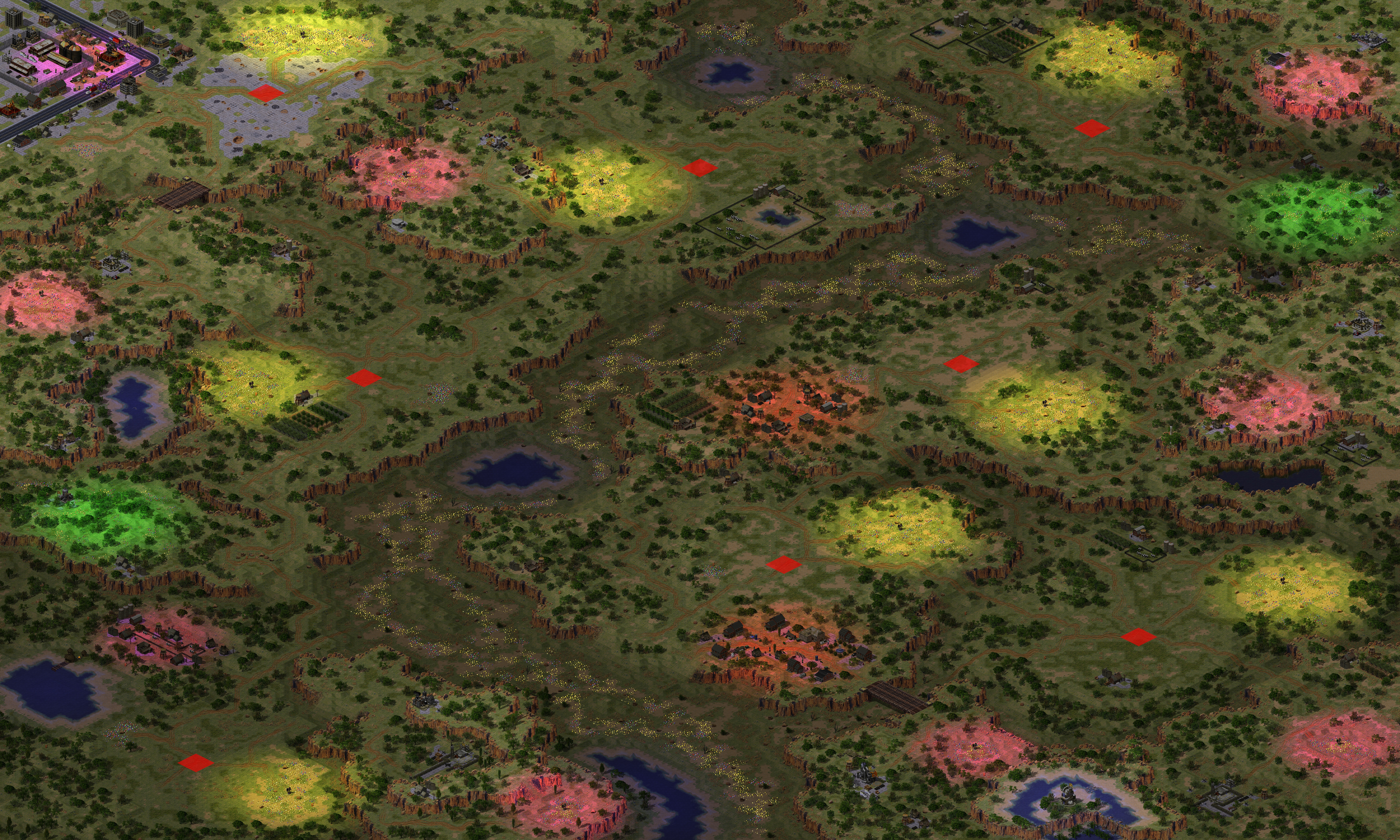 Rendered map: Dry River