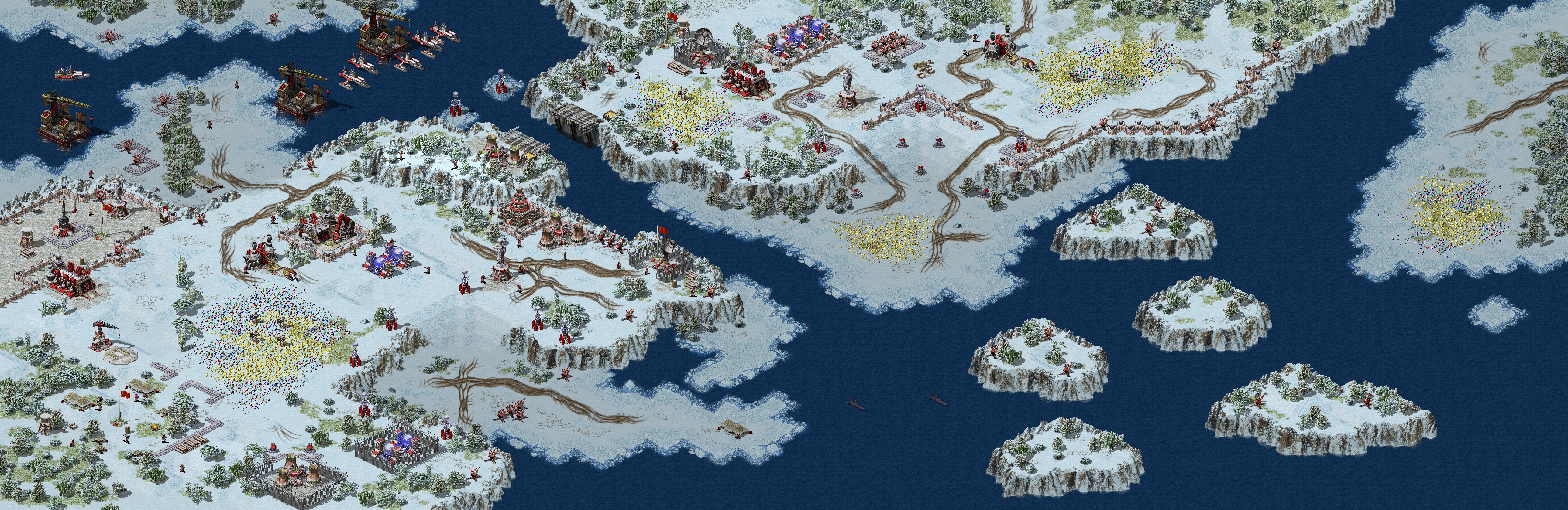 Rendered map: under pressure