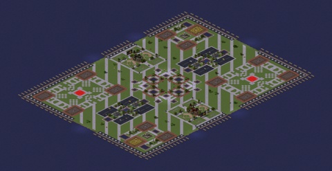 Rendered preview of Island Arena