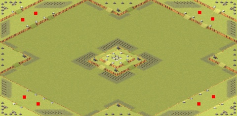 Rendered preview of Four Corners Ladder 2v2v2v2