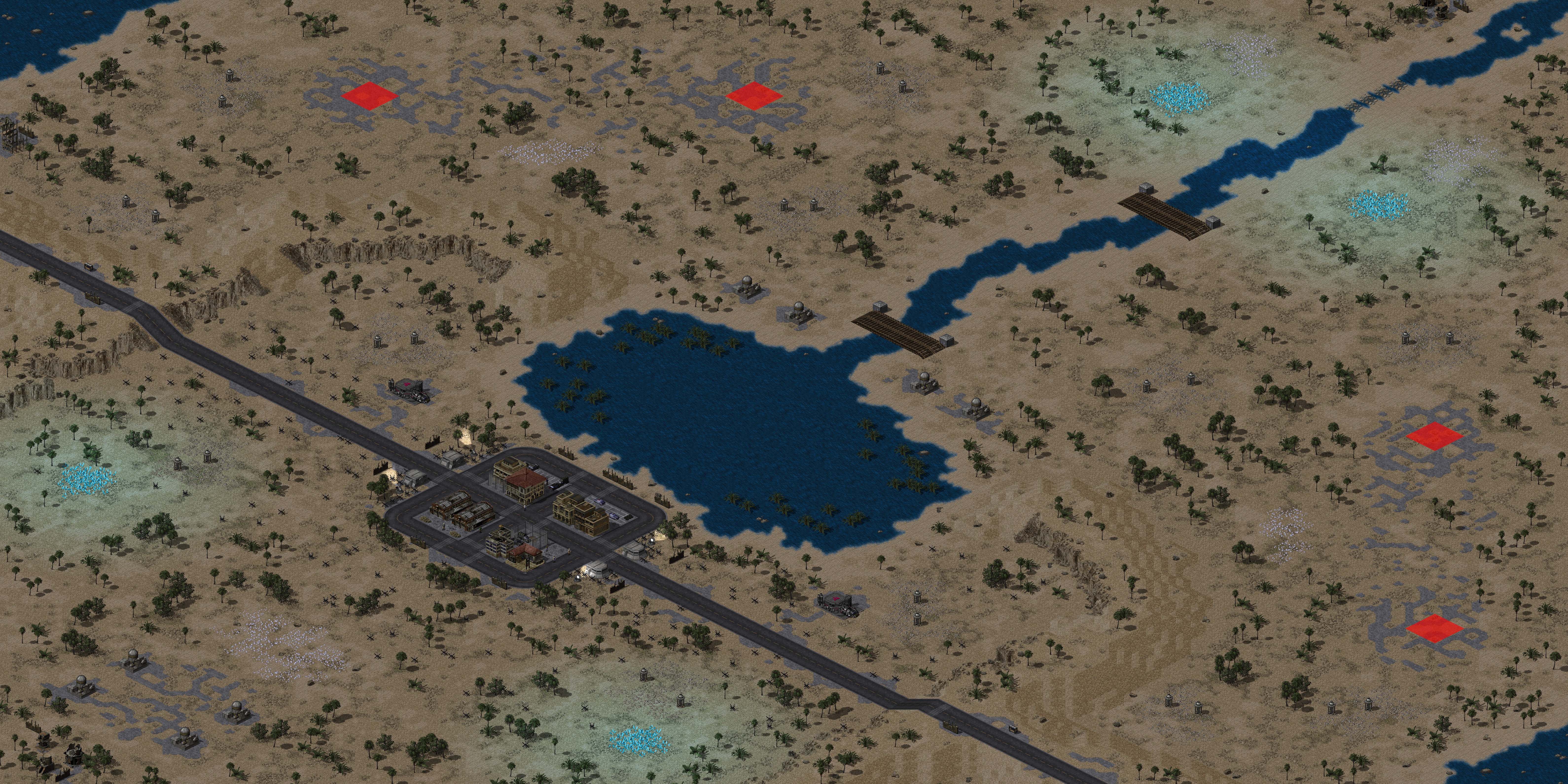 Rendered map: Lakeside Divide