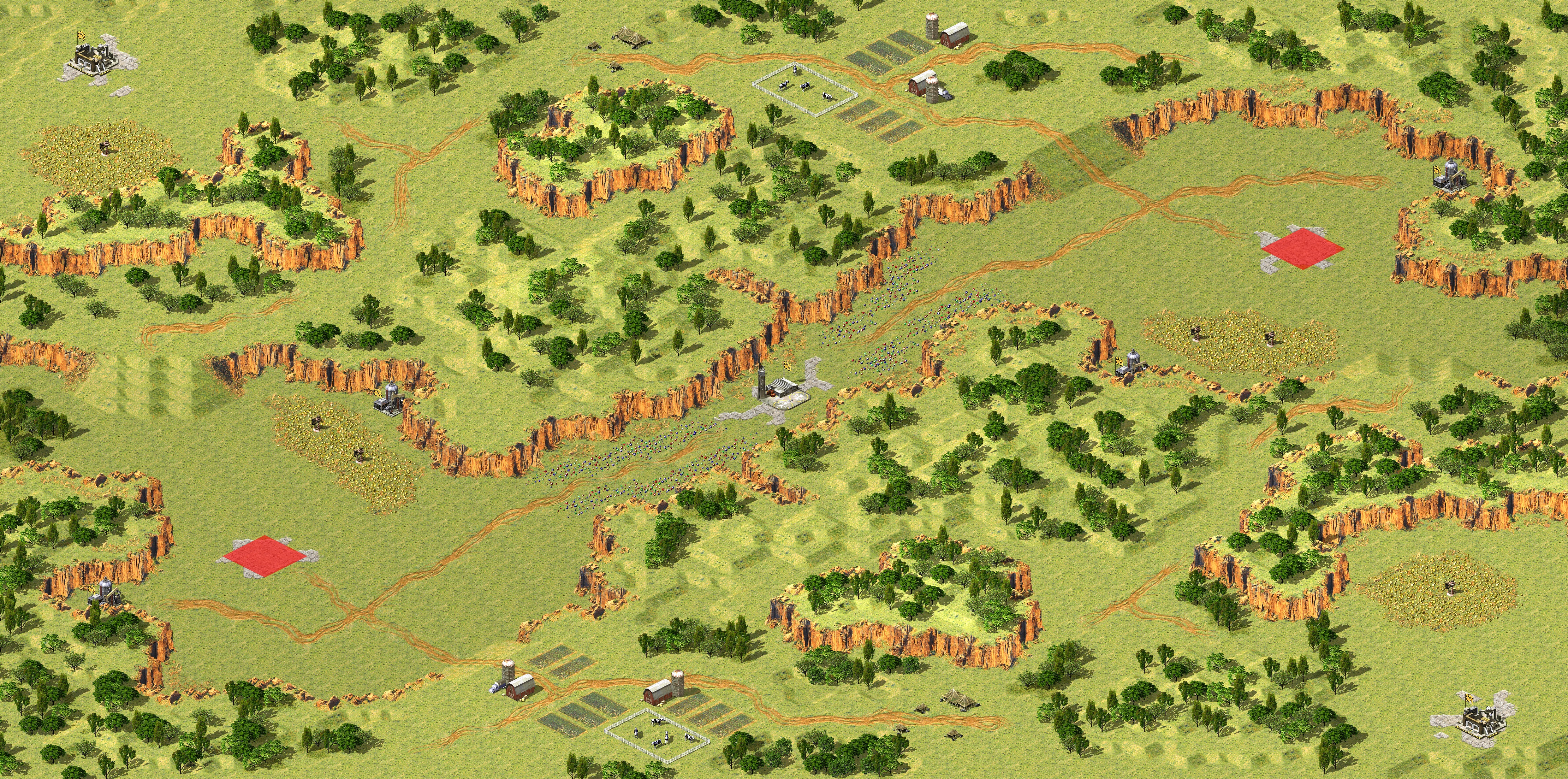 Rendered map: Strait