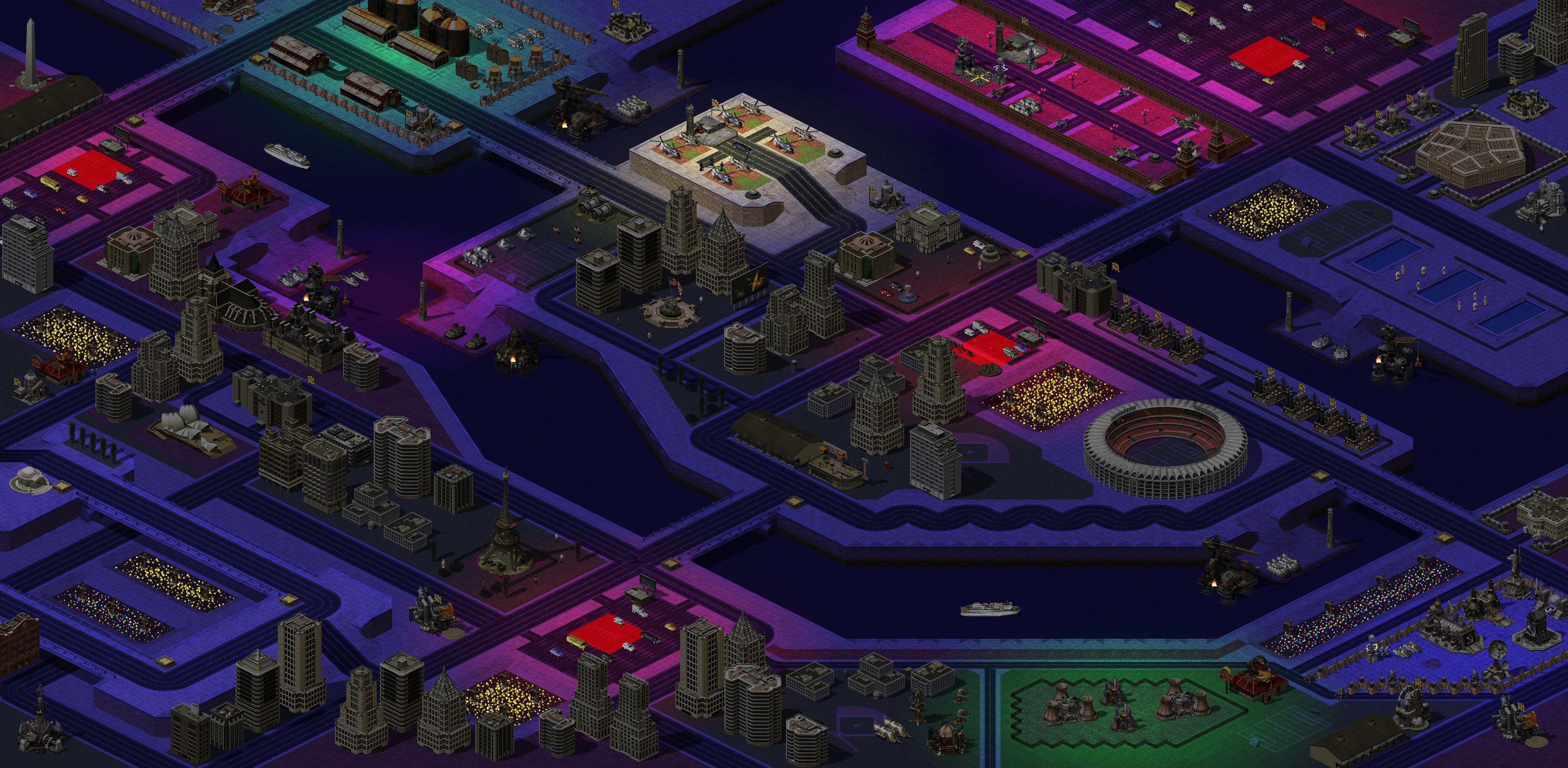 Rendered map: Harbor