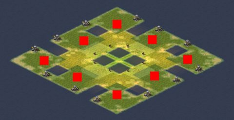 Rendered preview of Fair Patch (Treasure Island)