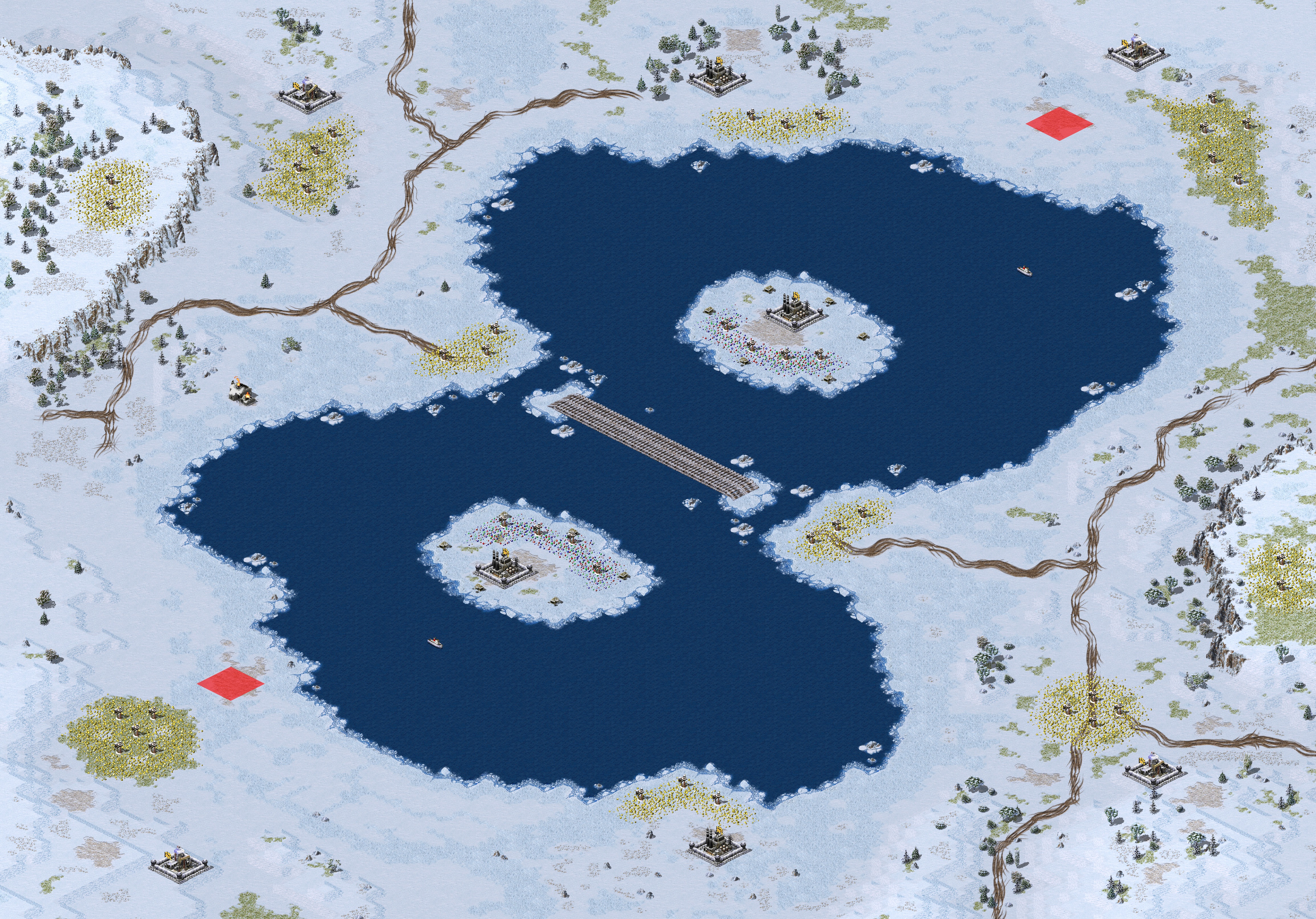 Rendered map: 新增益-不列兹然湖