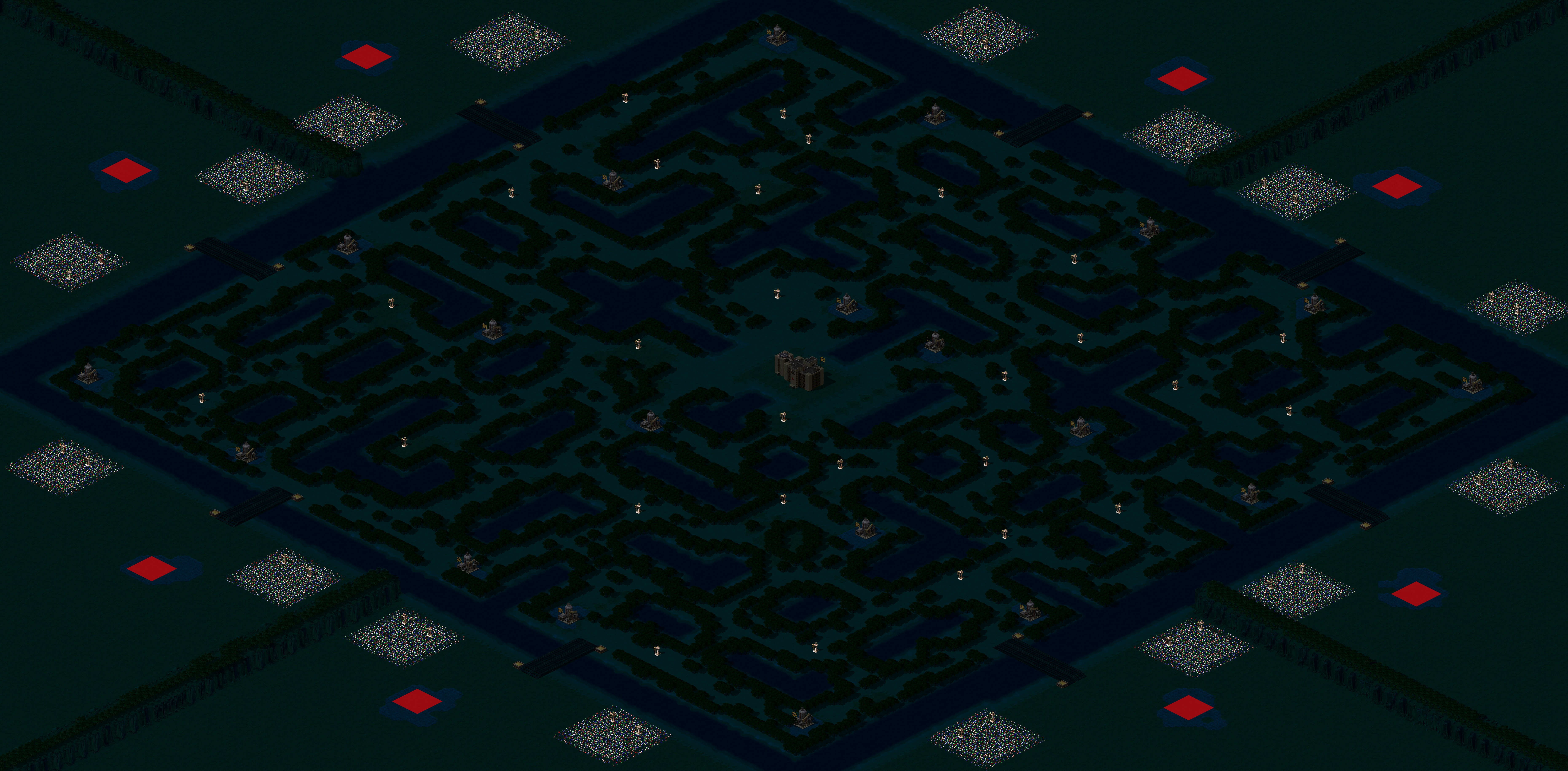 Rendered map: Underwater Forest