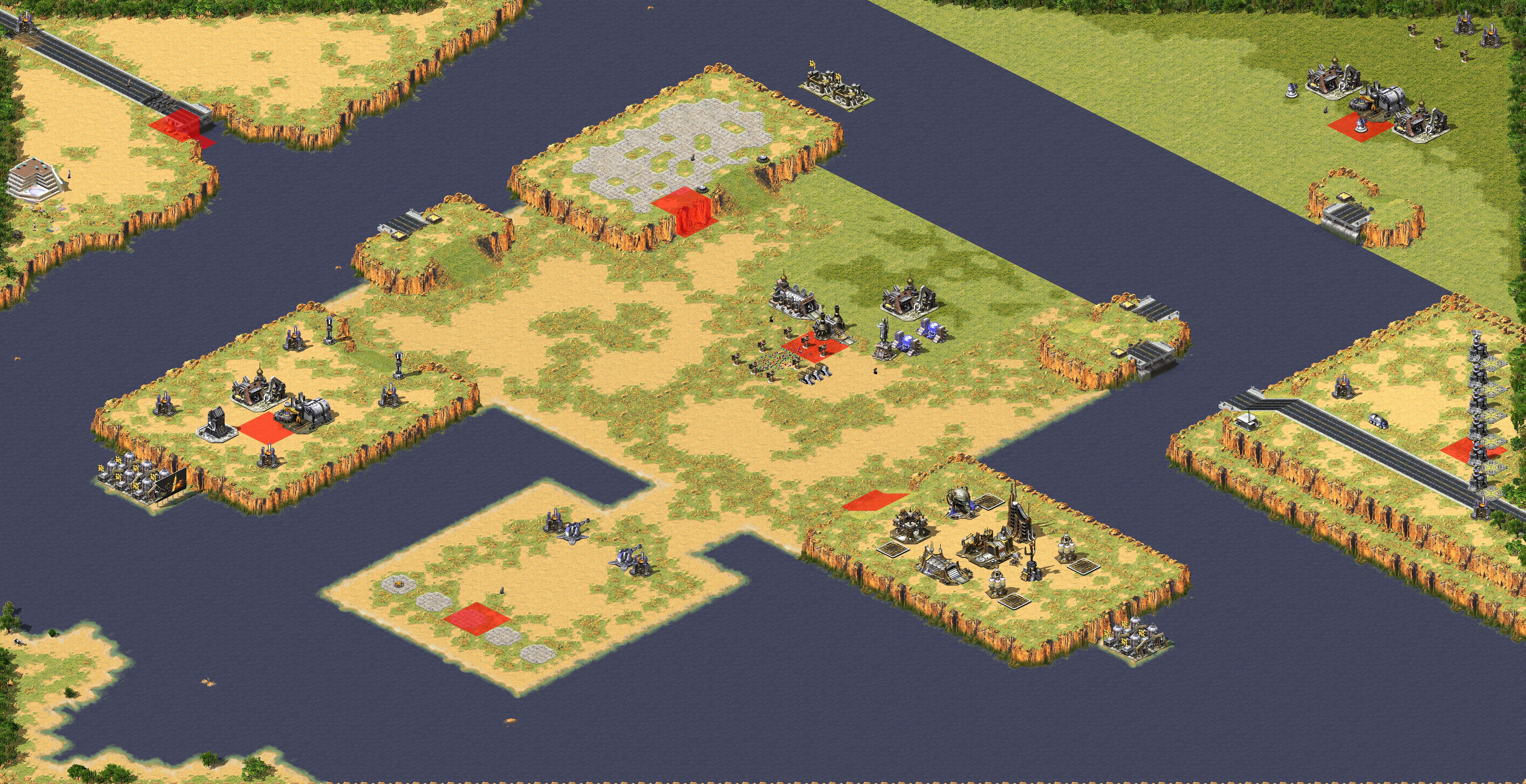 Rendered map: Unfair Patch of Land 22