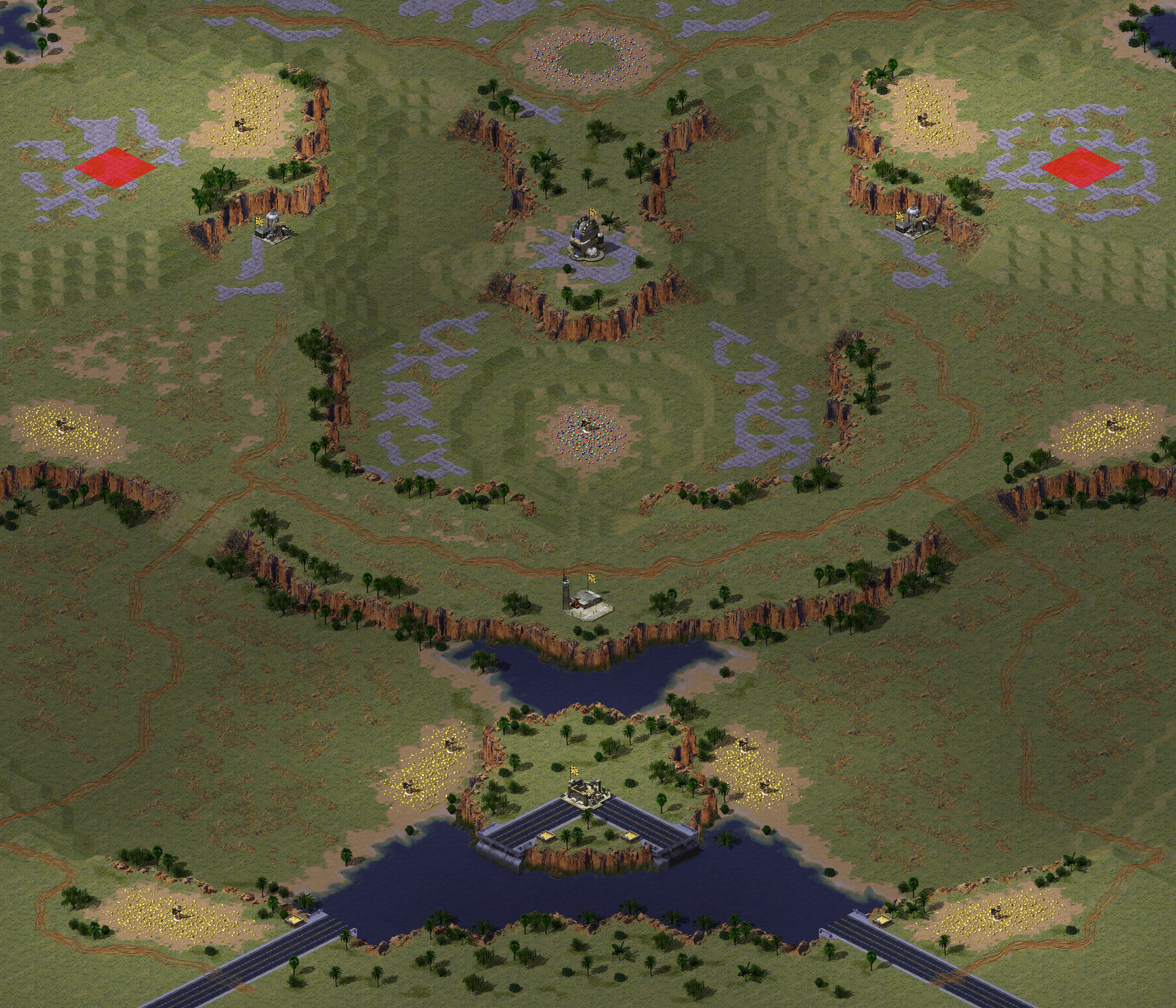 Rendered map: (2) Compact Conflict