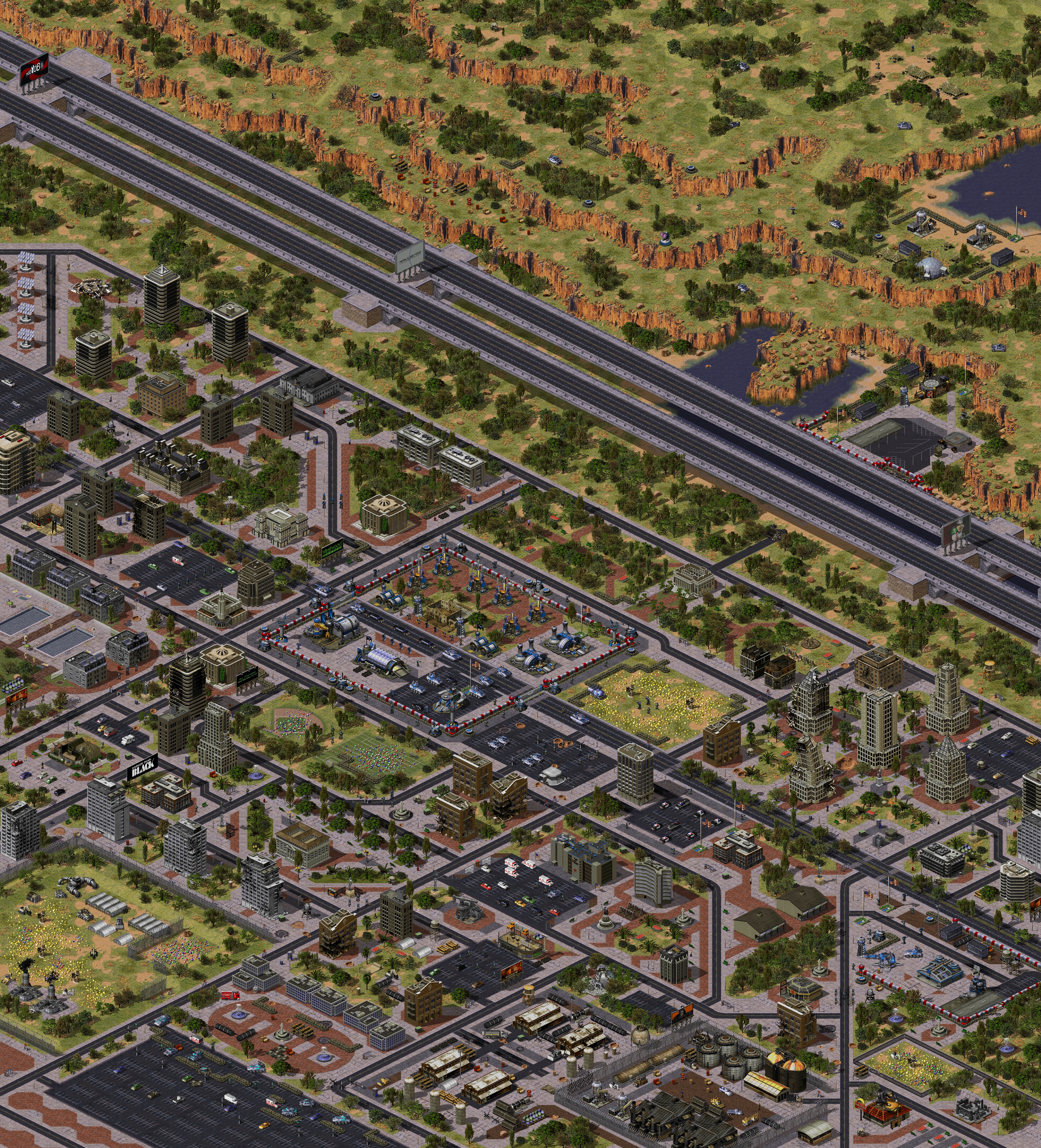 Rendered map: Soviet Mission 3: Happy Birthday