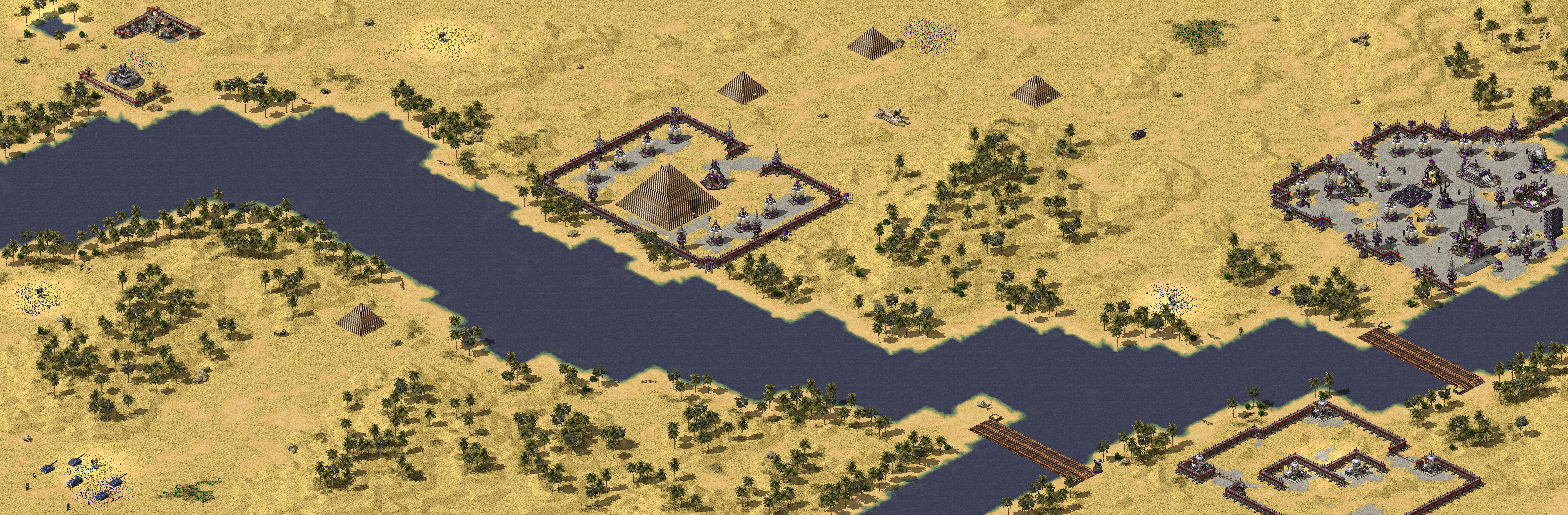 Rendered map: Allied Mission 4: Tomb Raided
