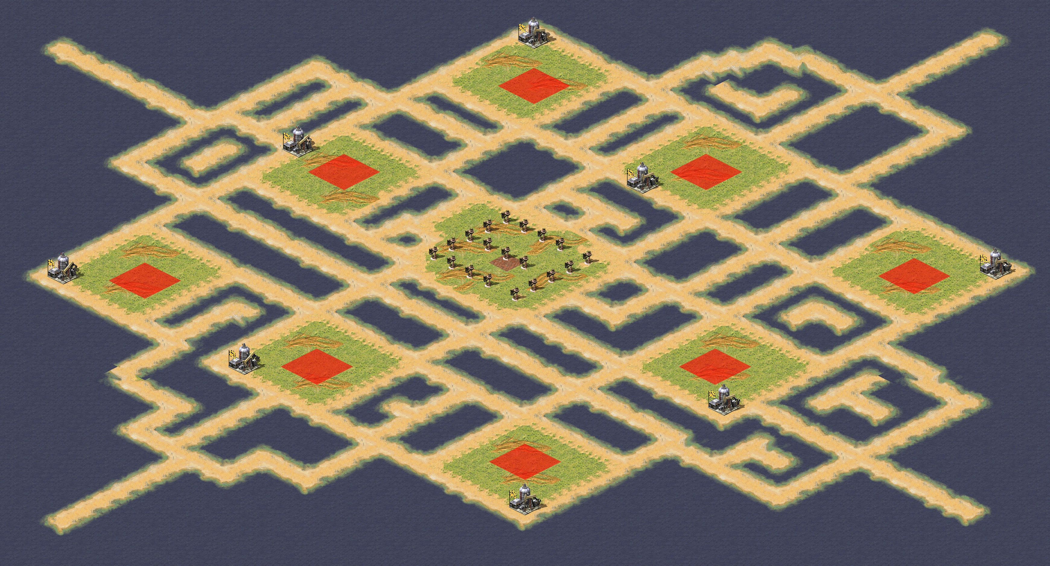 Rendered map: Small Patch Per Player