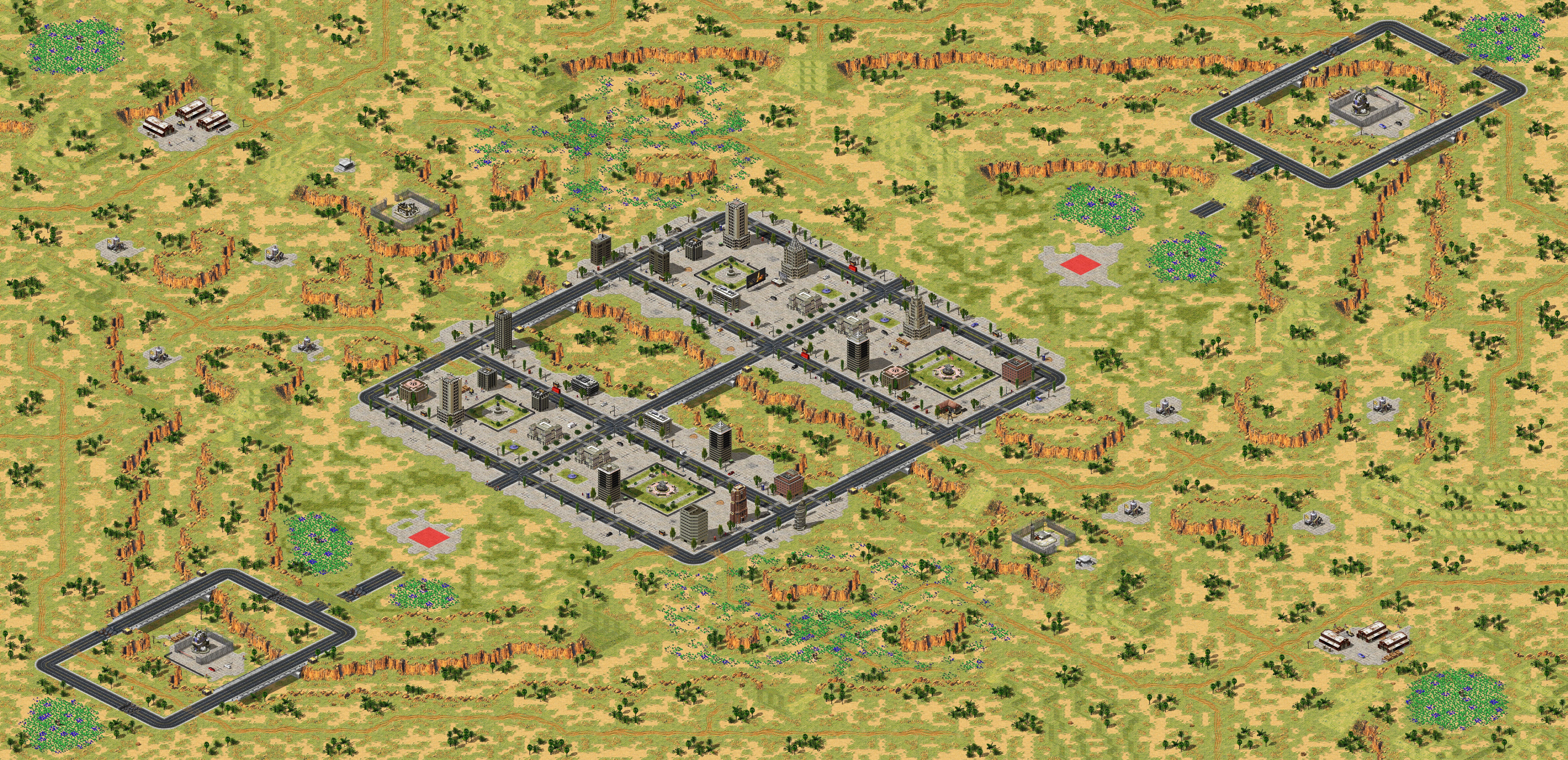 Rendered map: Black's Big Battle