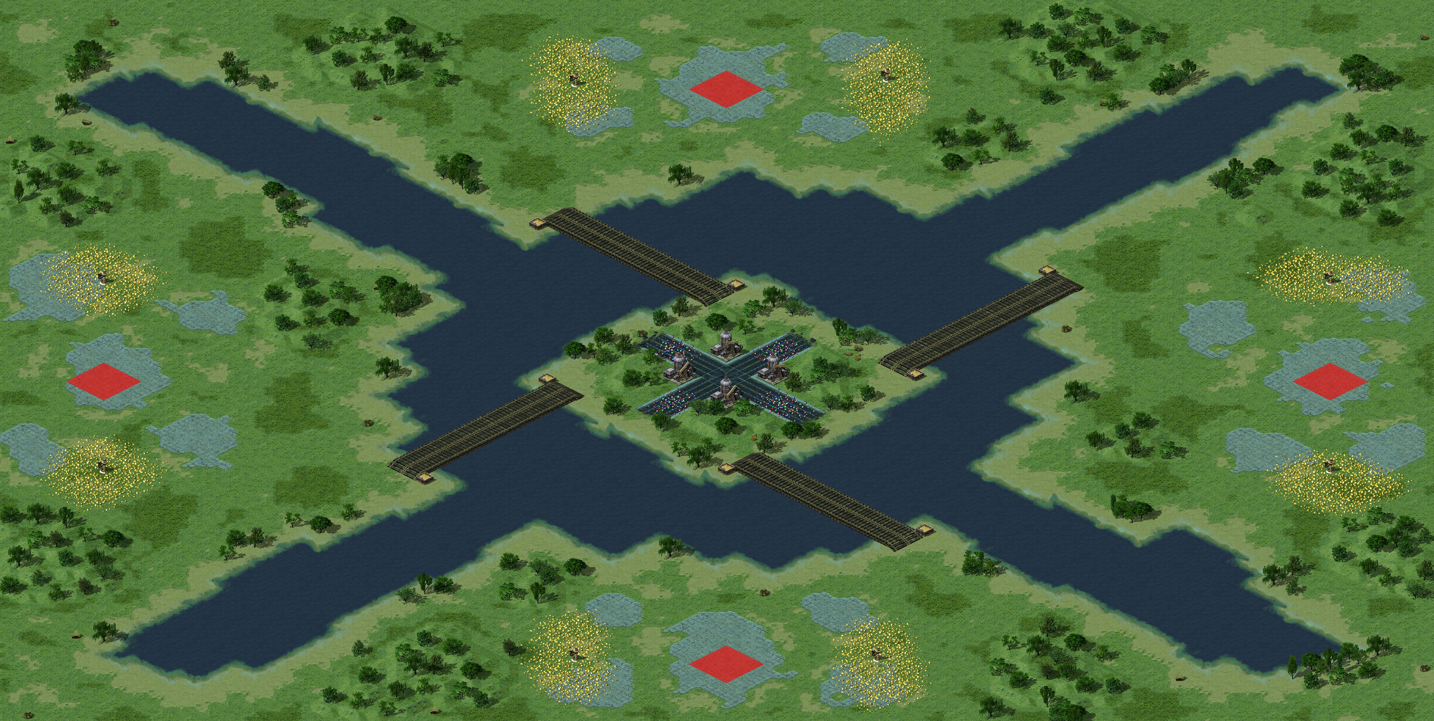 Rendered map: Otters' Revenge