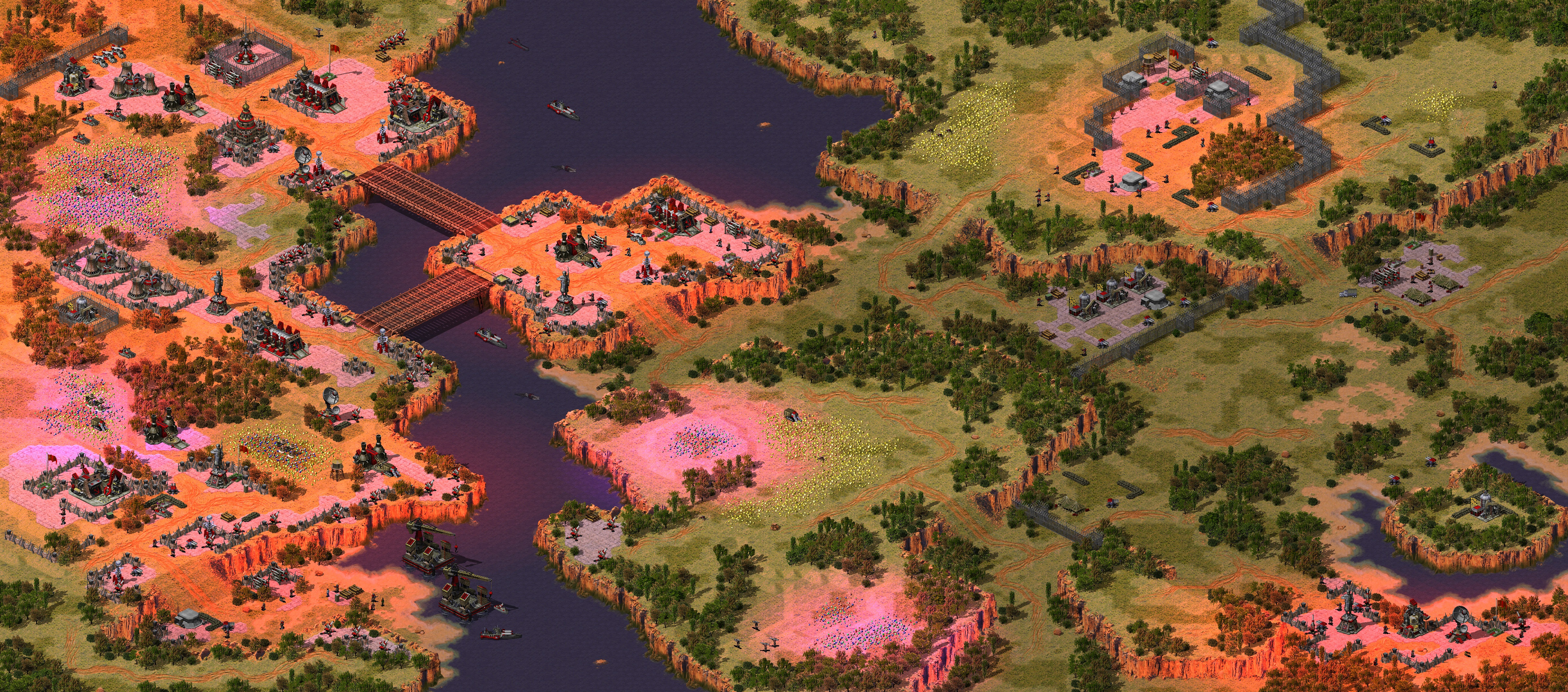 Rendered map: soviet stranglehold