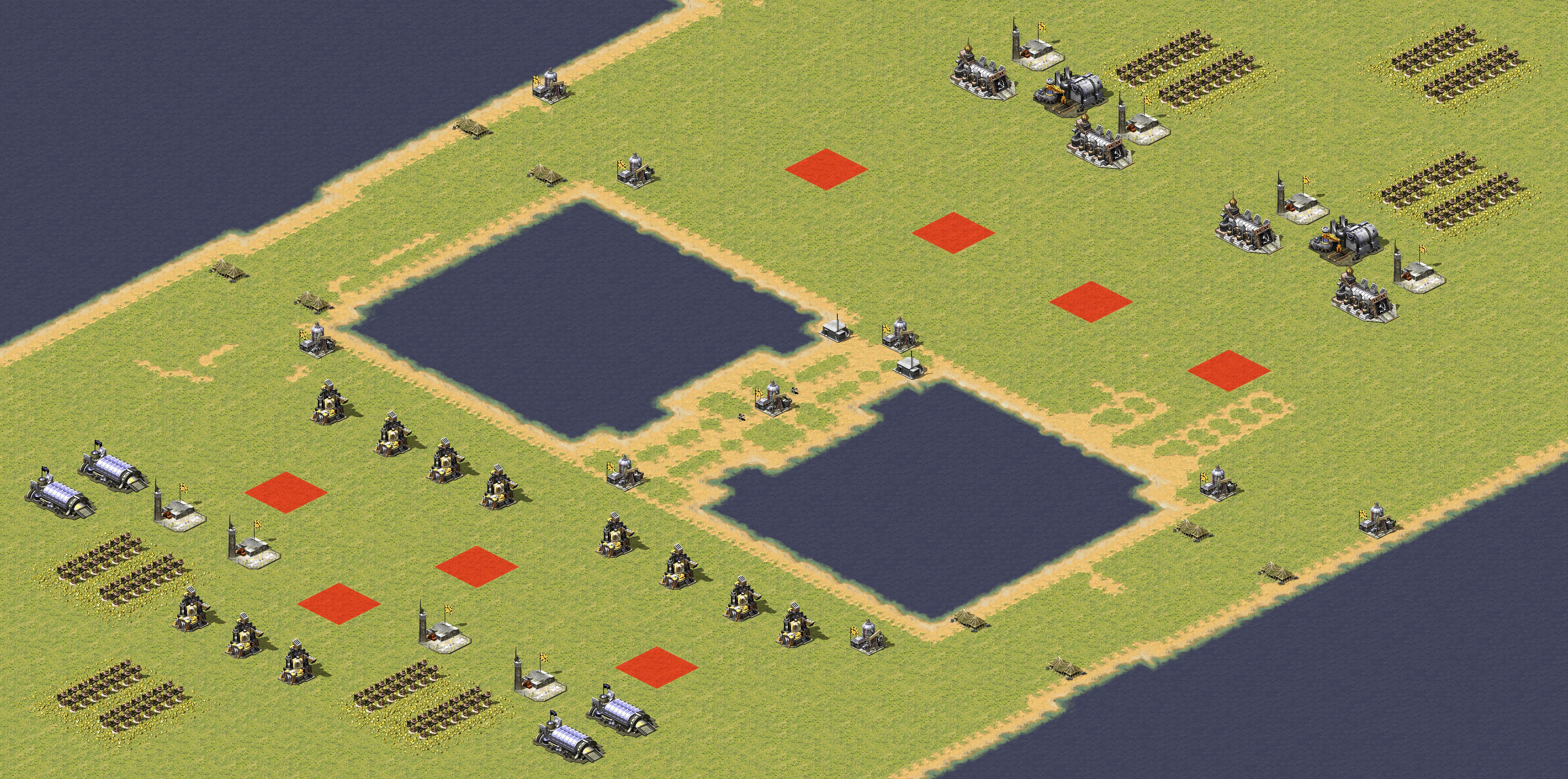 Rendered map: Army Melee 1.6